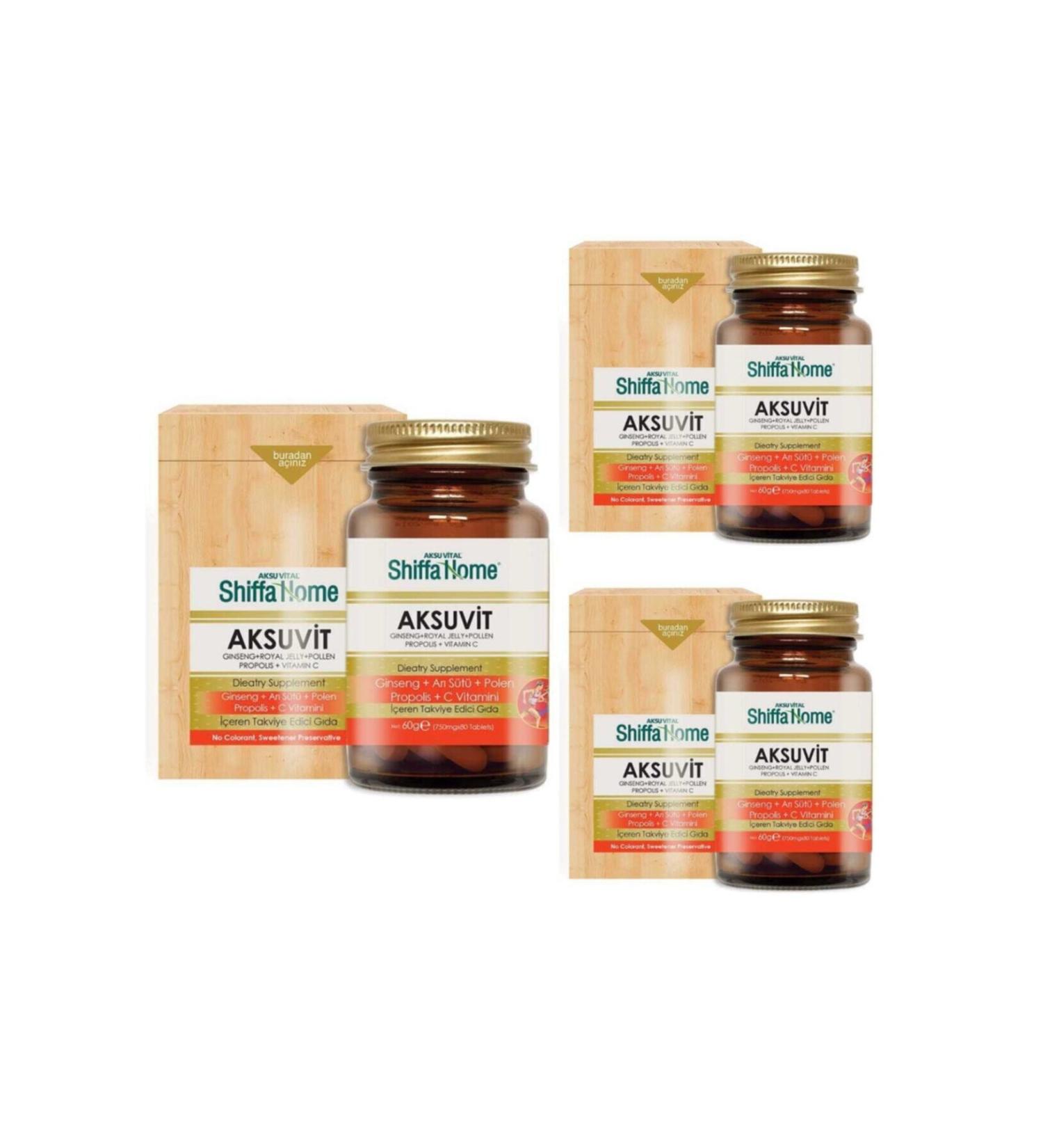 Shiffa Home Aksuvit Tablet 3 Pieces