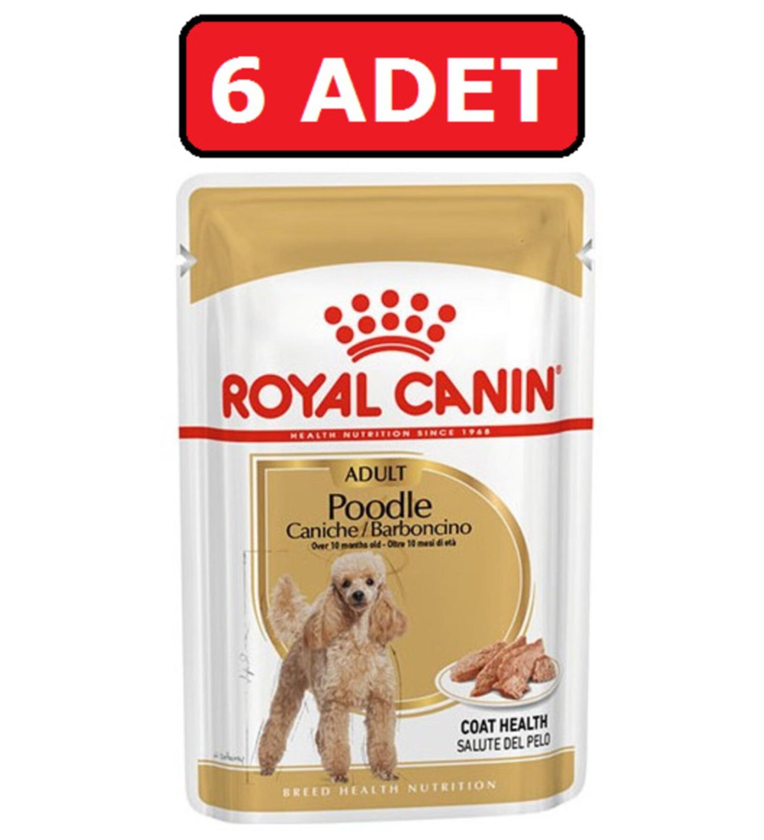 Royal Canin Royal Canin Poodle Wet Dog Food 6 Pieces X 85 Gr Pouch Canned