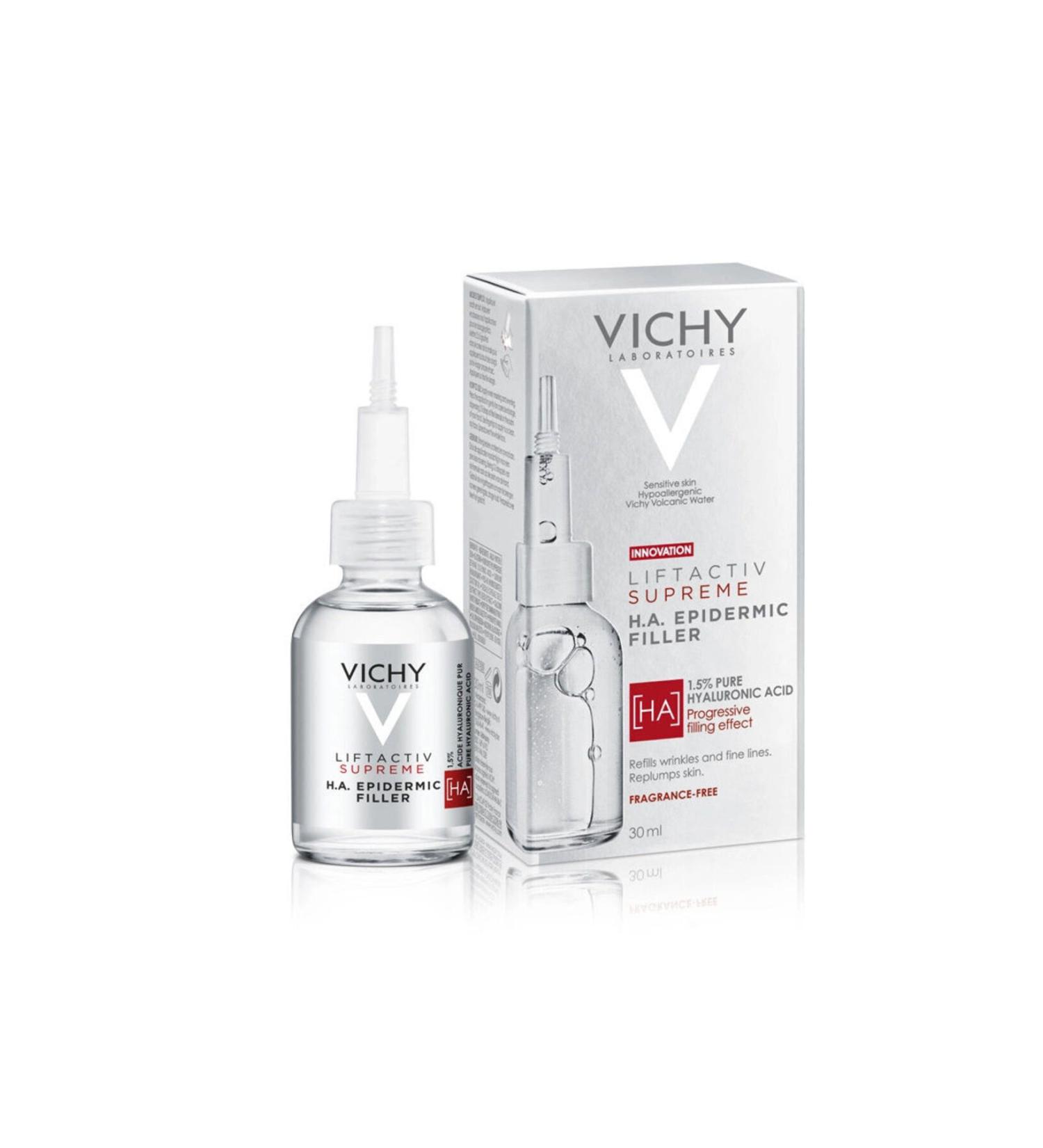 Vichy Liftactiv 1.5% Pure Hyaluronic Acid Anti-Wrinkle Plumping Serum 30 ml - Buy Online on GoSupps.com