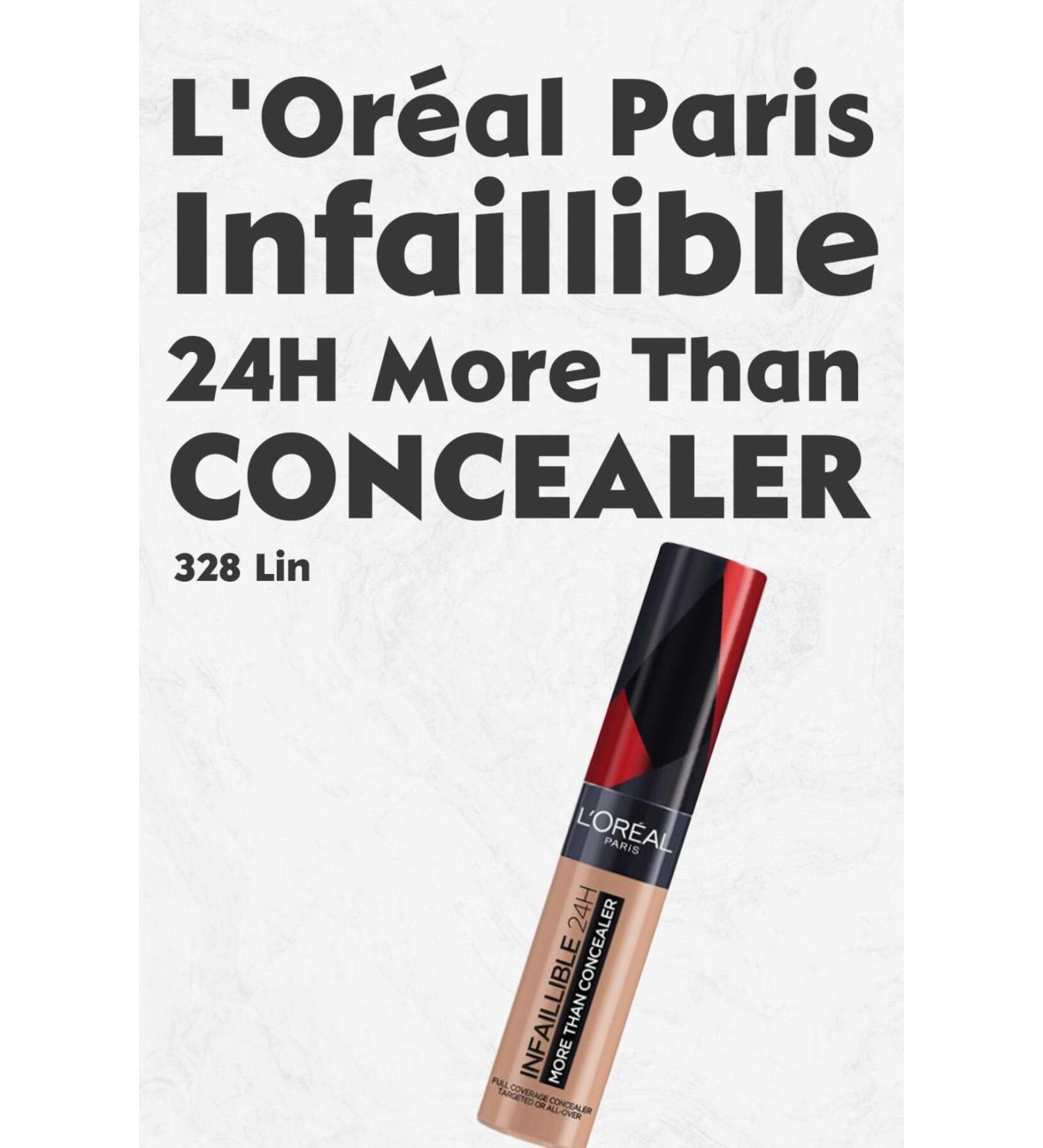 L'Oreal Paris Infaillible 24h More Than Concealer 328 Lin