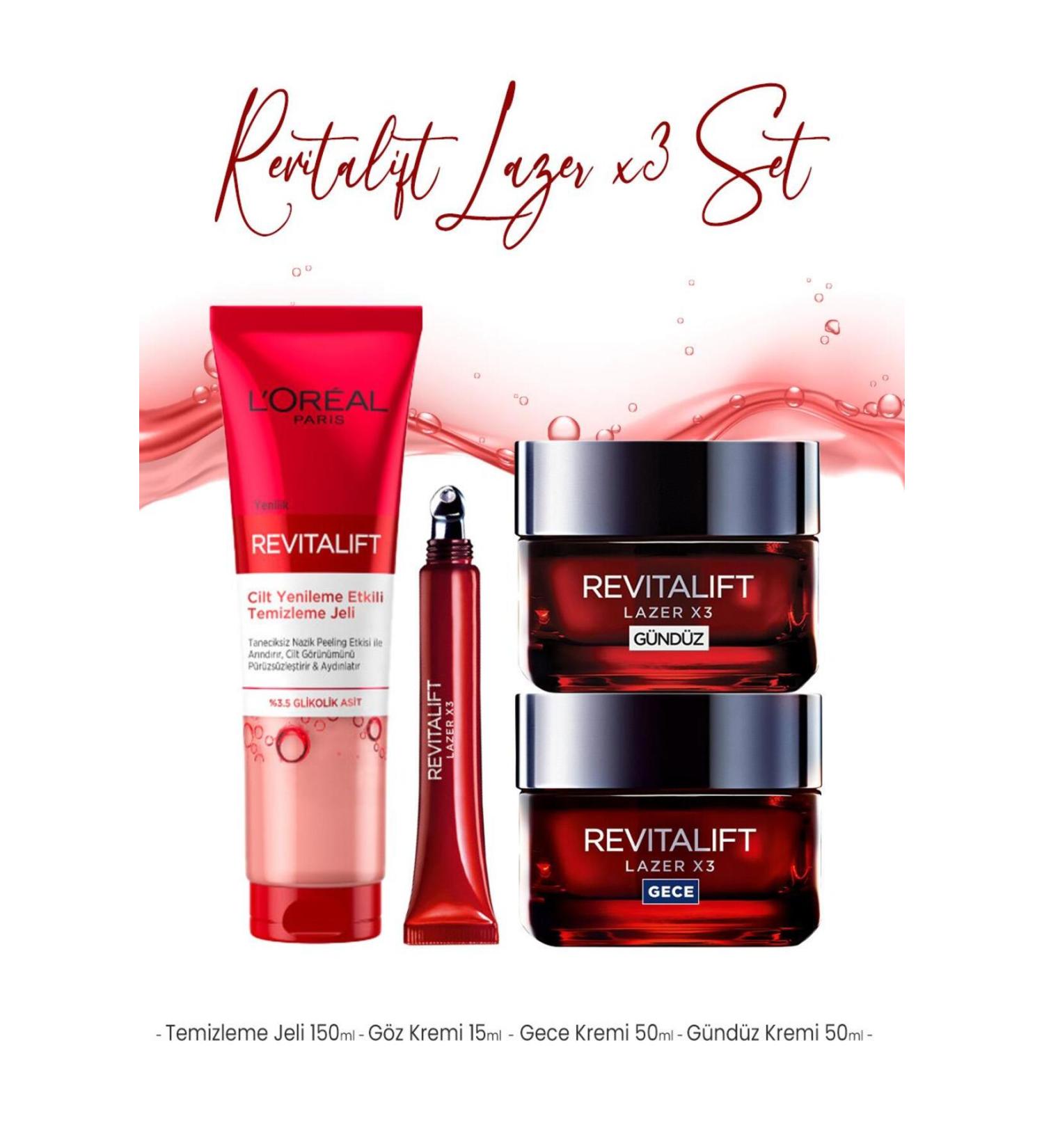 L'Oreal Paris Revitalift Laser Care Set 3