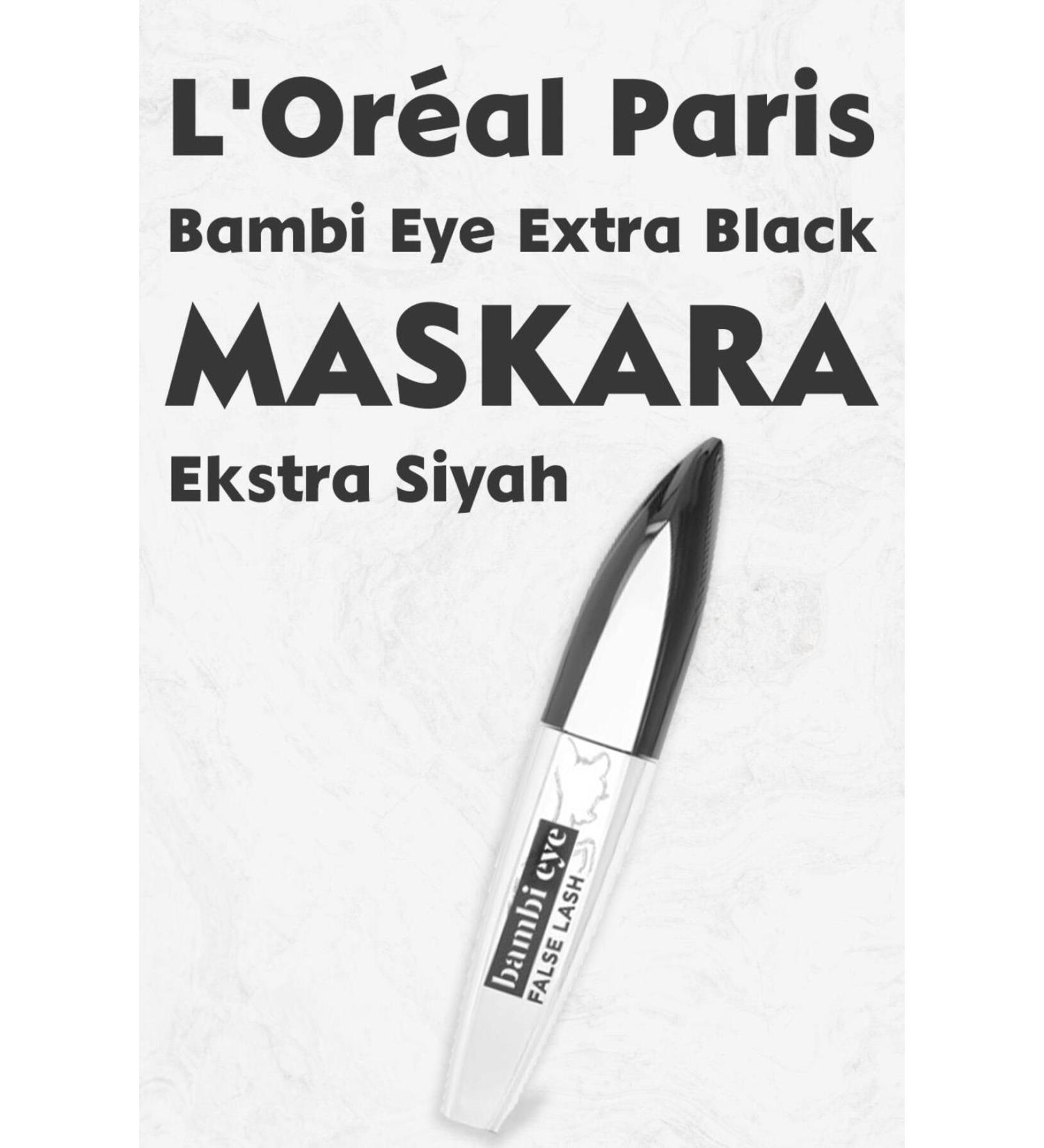 L'Oreal Paris Bambi Eye Extra Black Mascara Extra Black