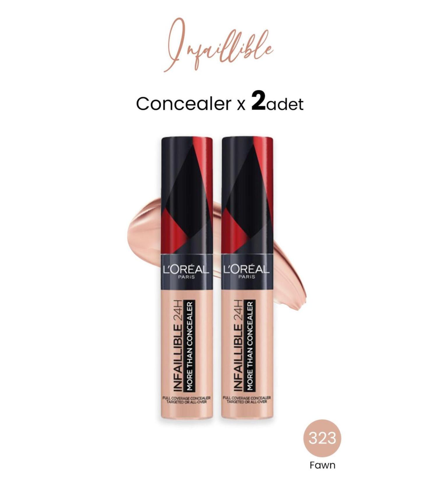 L'Oreal Paris Infaillible 24h More Than Concealer 323 Fawn