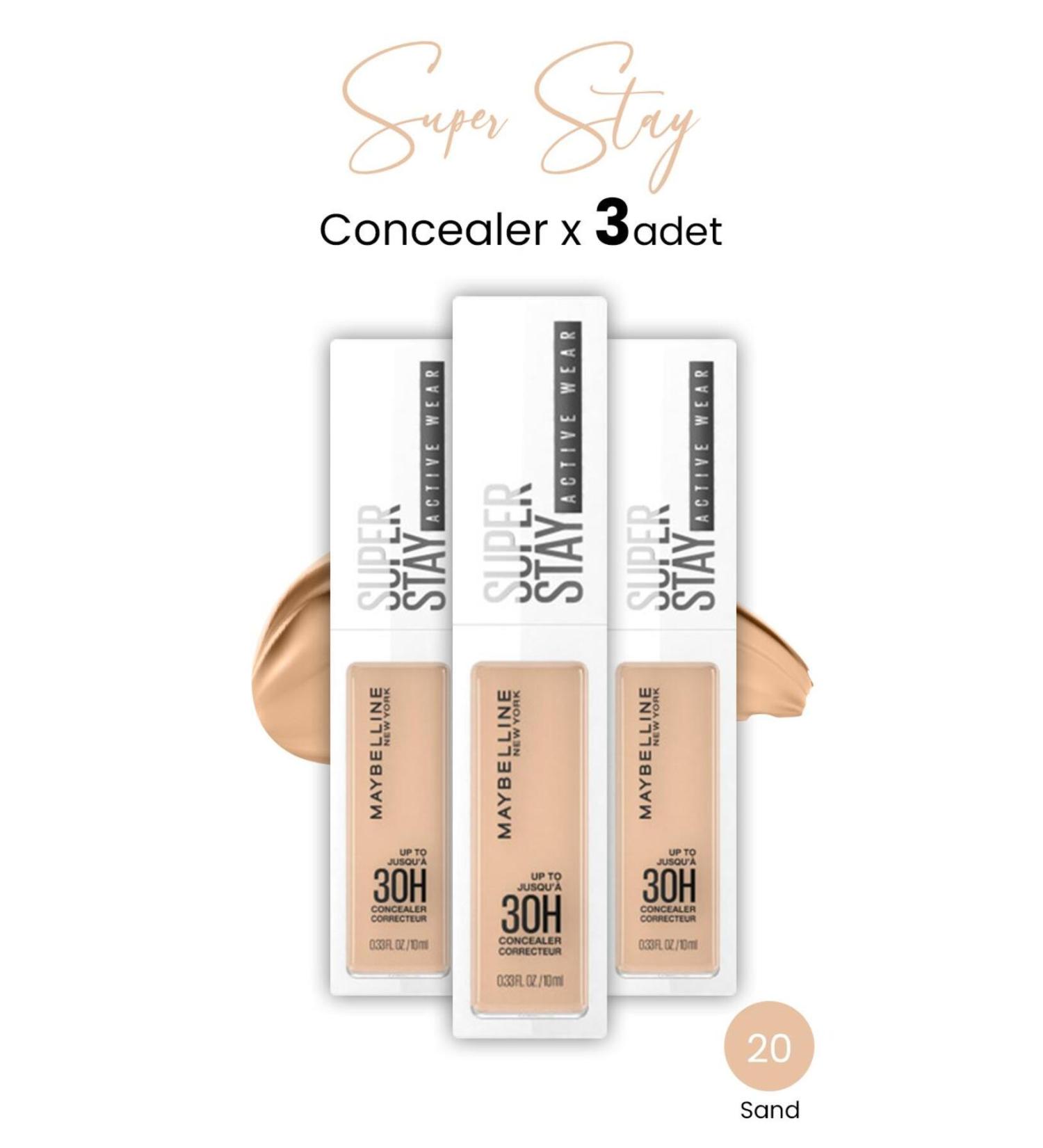 Maybelline New York Superstay Active Wear Concealer 20 Sand