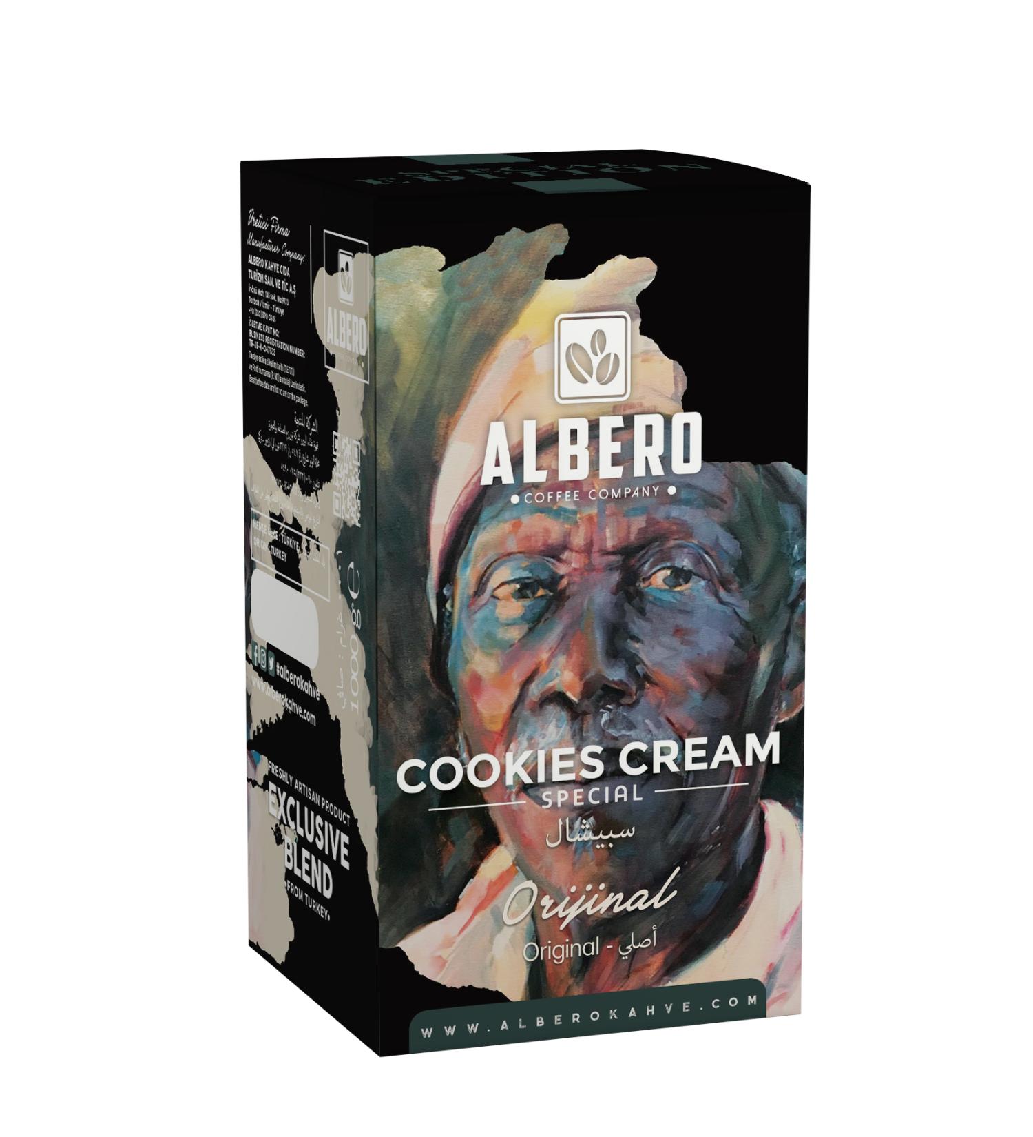 ALBERO COOKIES CREAM 1000 G.
