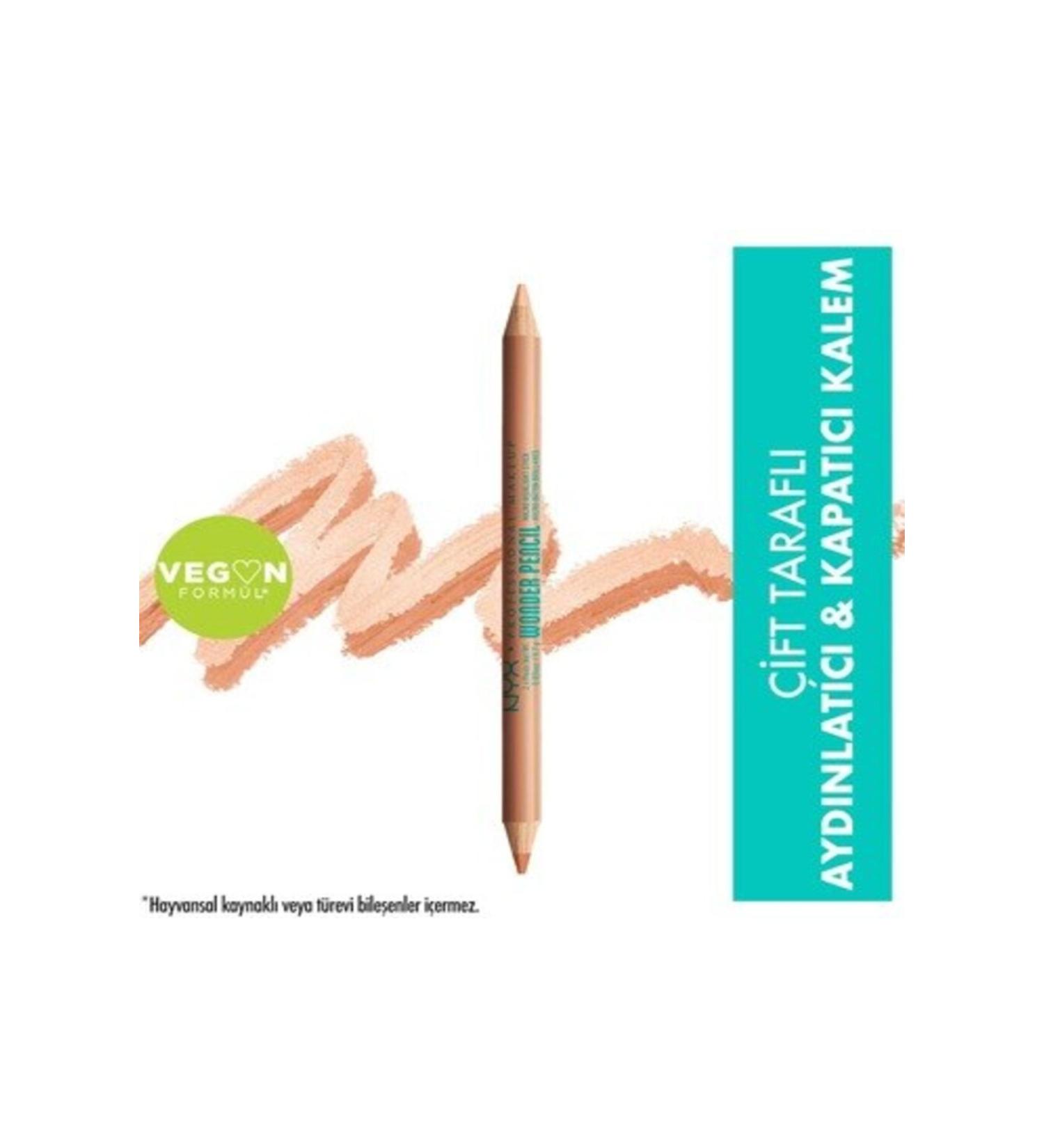 NYX Professional Makeup Wonder Pencil Double-Sided Highlighter & Concealer Pencil Warm Deep