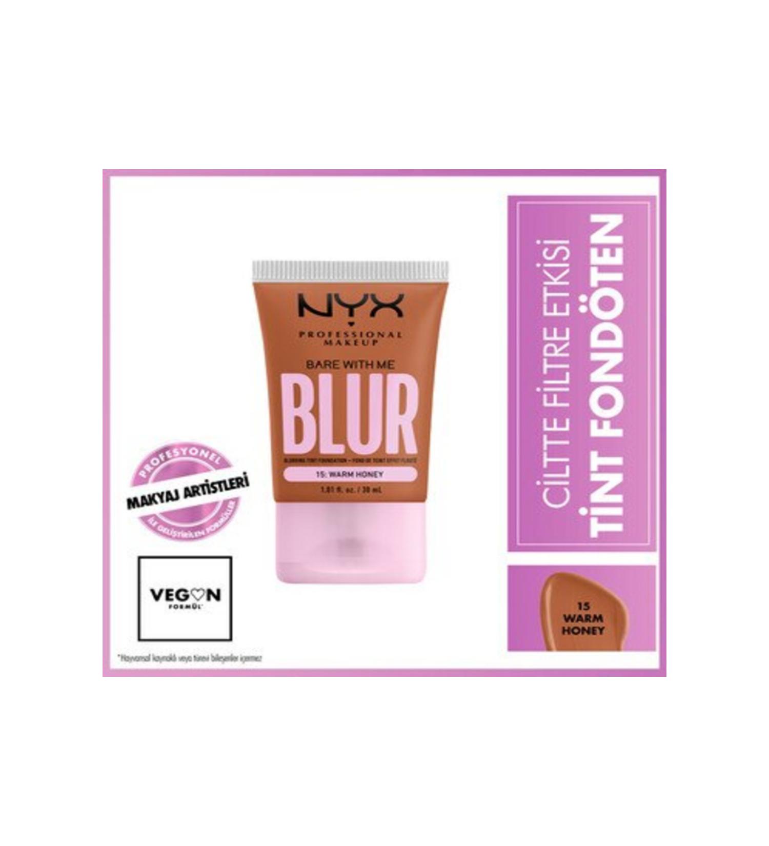 NYX Professional Makeup Blur Tint Foundation 15 Warm Honey
