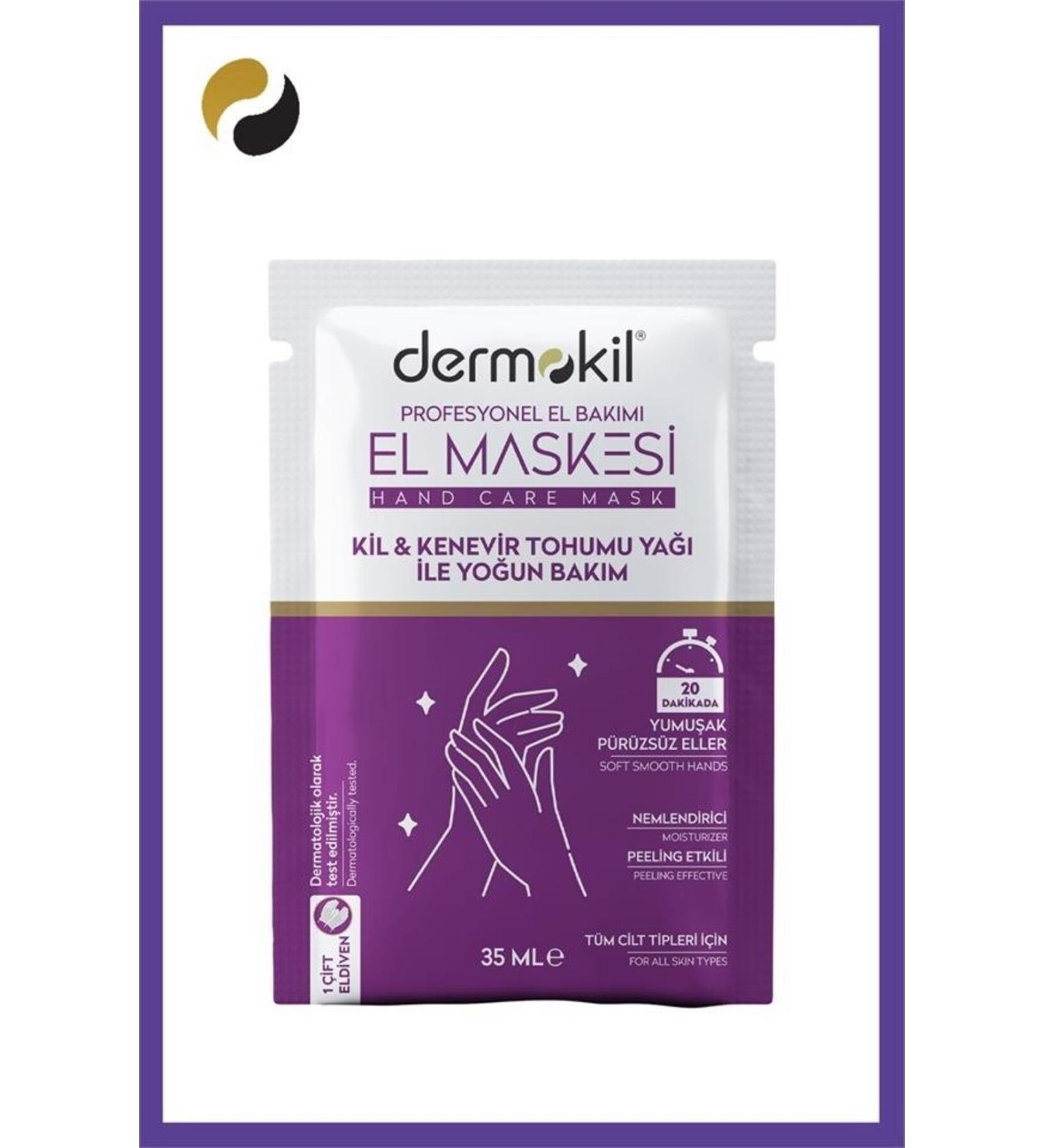 Dermokil Moisturizing Peeling Effective Hand Mask