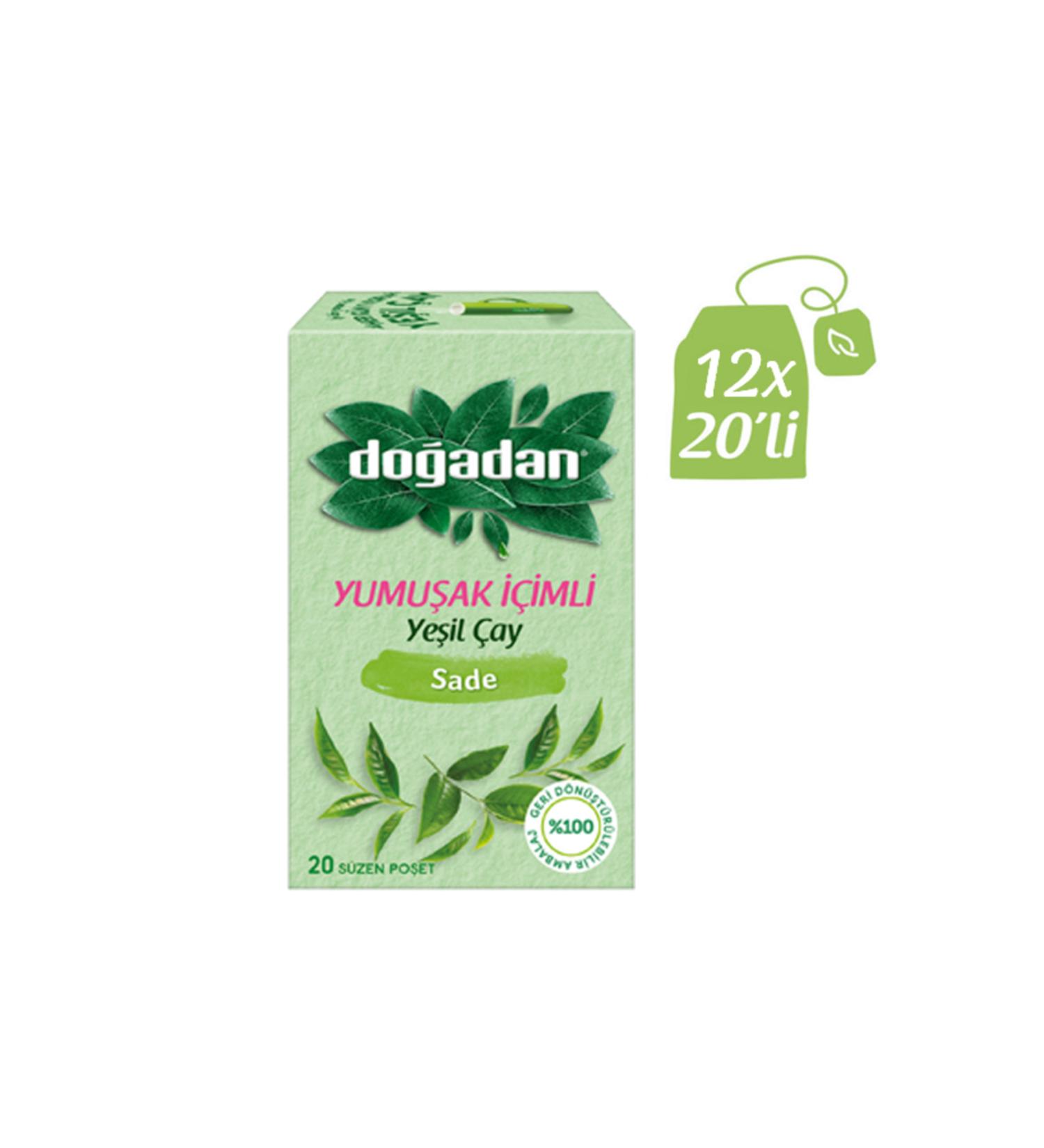 Do adan Soft Drink Green Tea 20 x 12 packs (1 box)