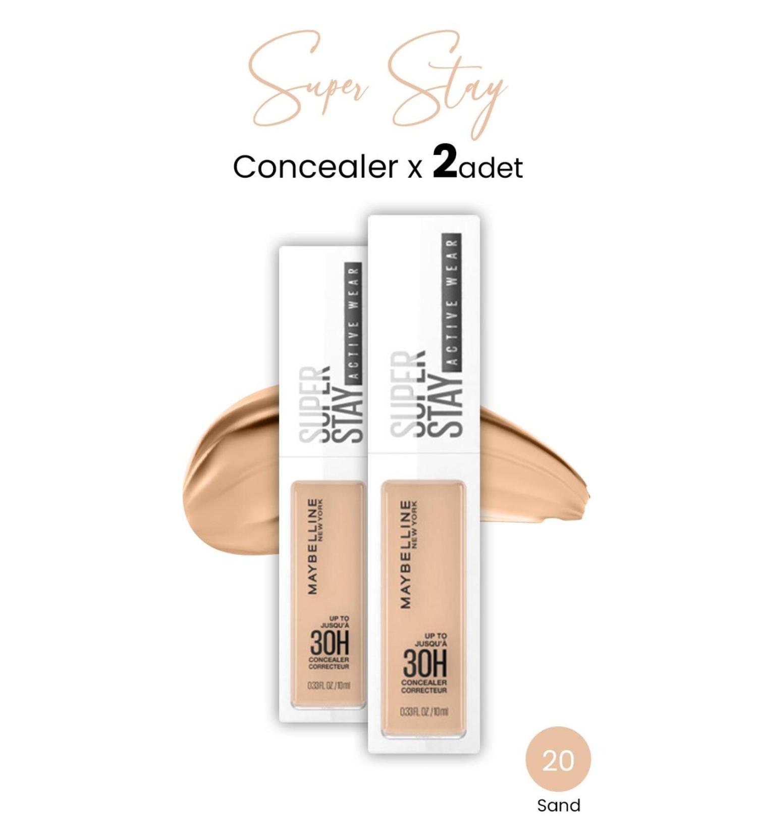 Maybelline New York Superstay Active Wear Concealer 20 Sand