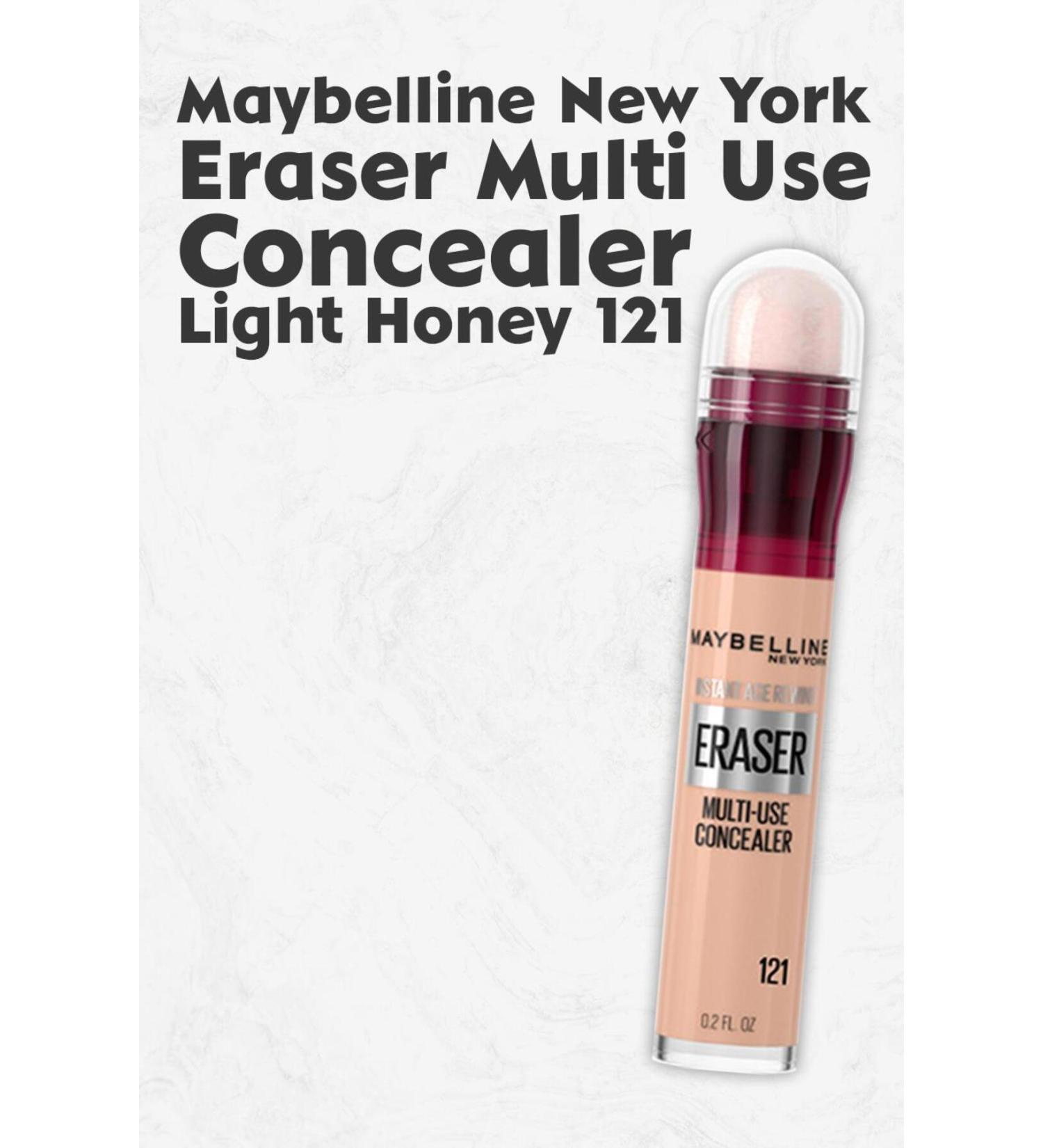 Maybelline New York Eraser Multi Use Concealer 121 Light Honey