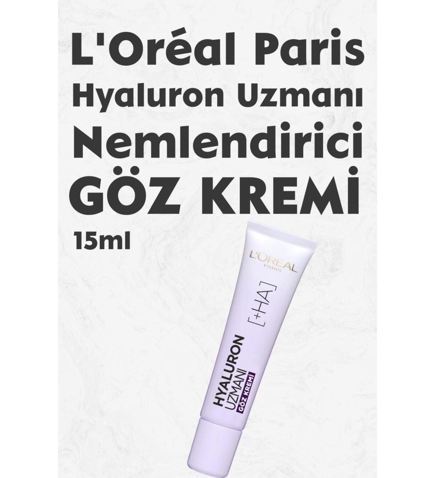 L'Oreal Paris Loreal Paris Hyaluron Expert Moisturizing Cream Eye 15 ml