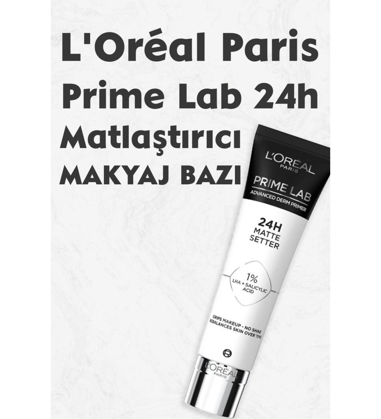 L'Oreal Paris Loreal Paris Prime Lab 24H Mattifying Makeup Base