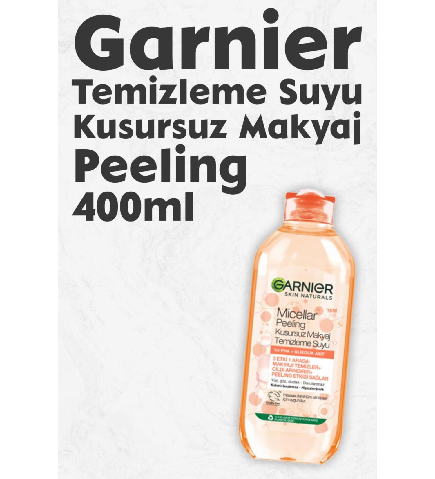 Garnier Micellar Perfect Make-Up Remover Water Peeling 400 ml