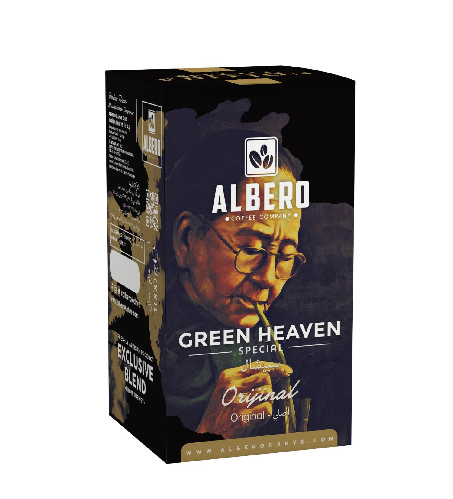 ALBERO GREEN HEAVEN - GREEN MELON FLAVORED DRINK 1000 G.
