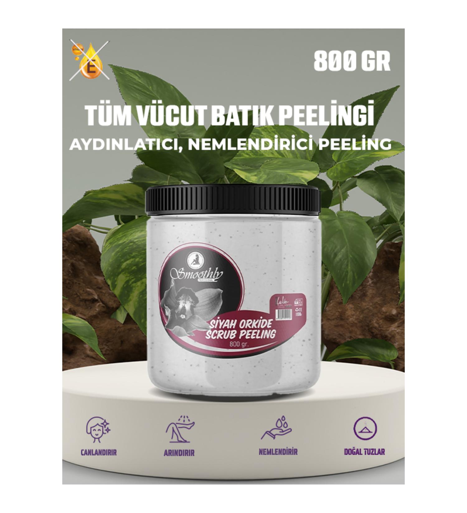 Smoothly Black Orchid Essence Peeling - Anti-Ingrown and Moisture Bomb Body Peeling