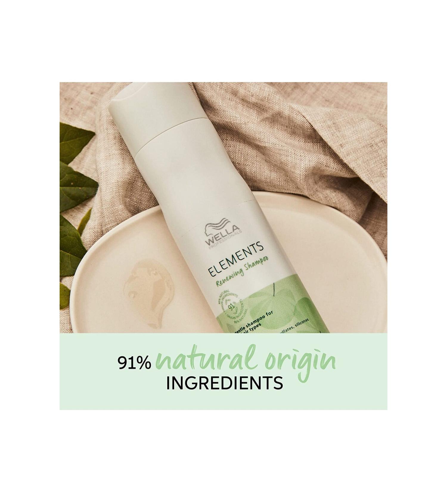 Wella Elements Renewing Repair Shampoo 250ml thanks to the renewing essences it contains