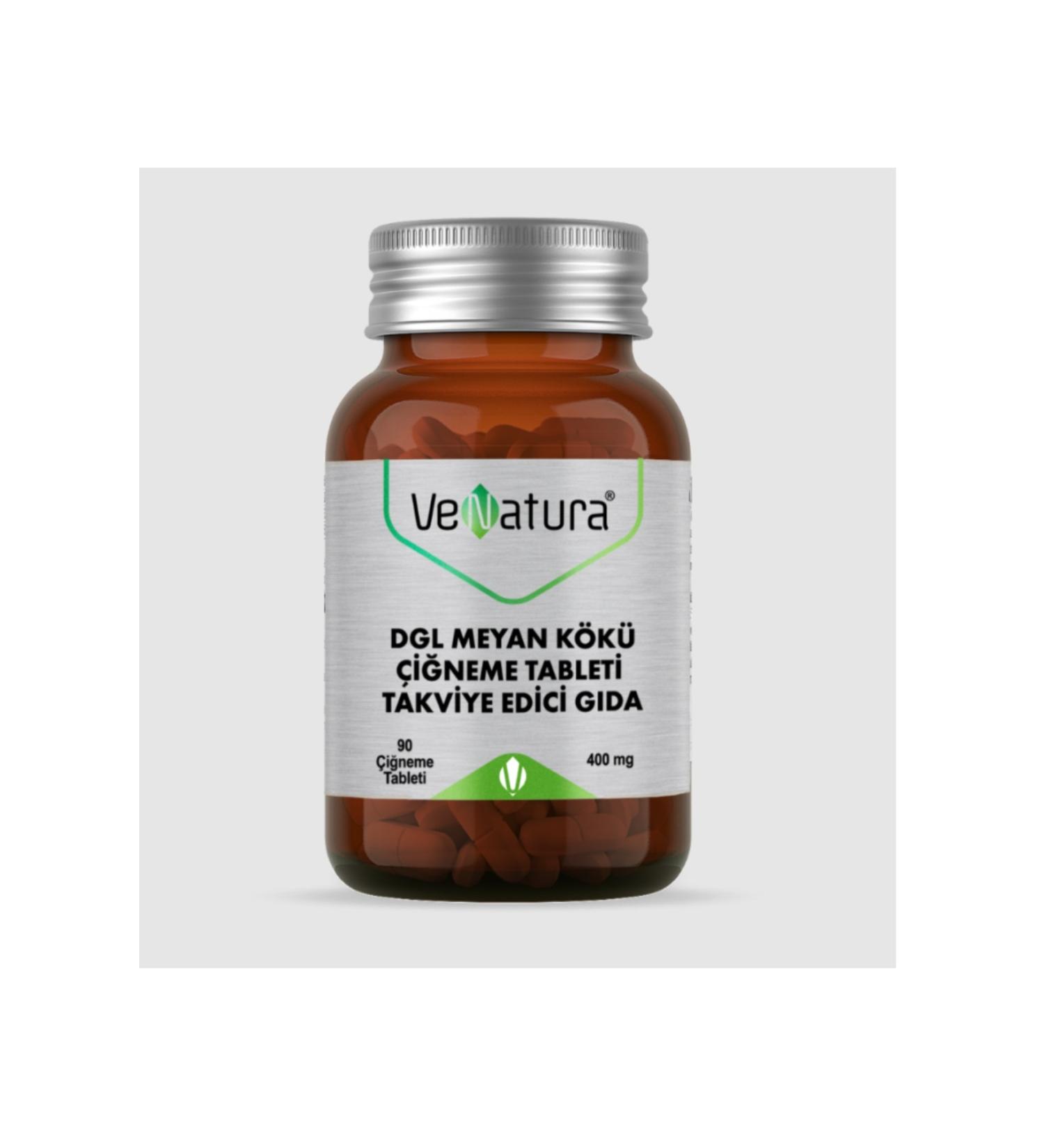 Venatura DGL Licorice Root Chewable Tablets Food Supplement 90 chewable tablets