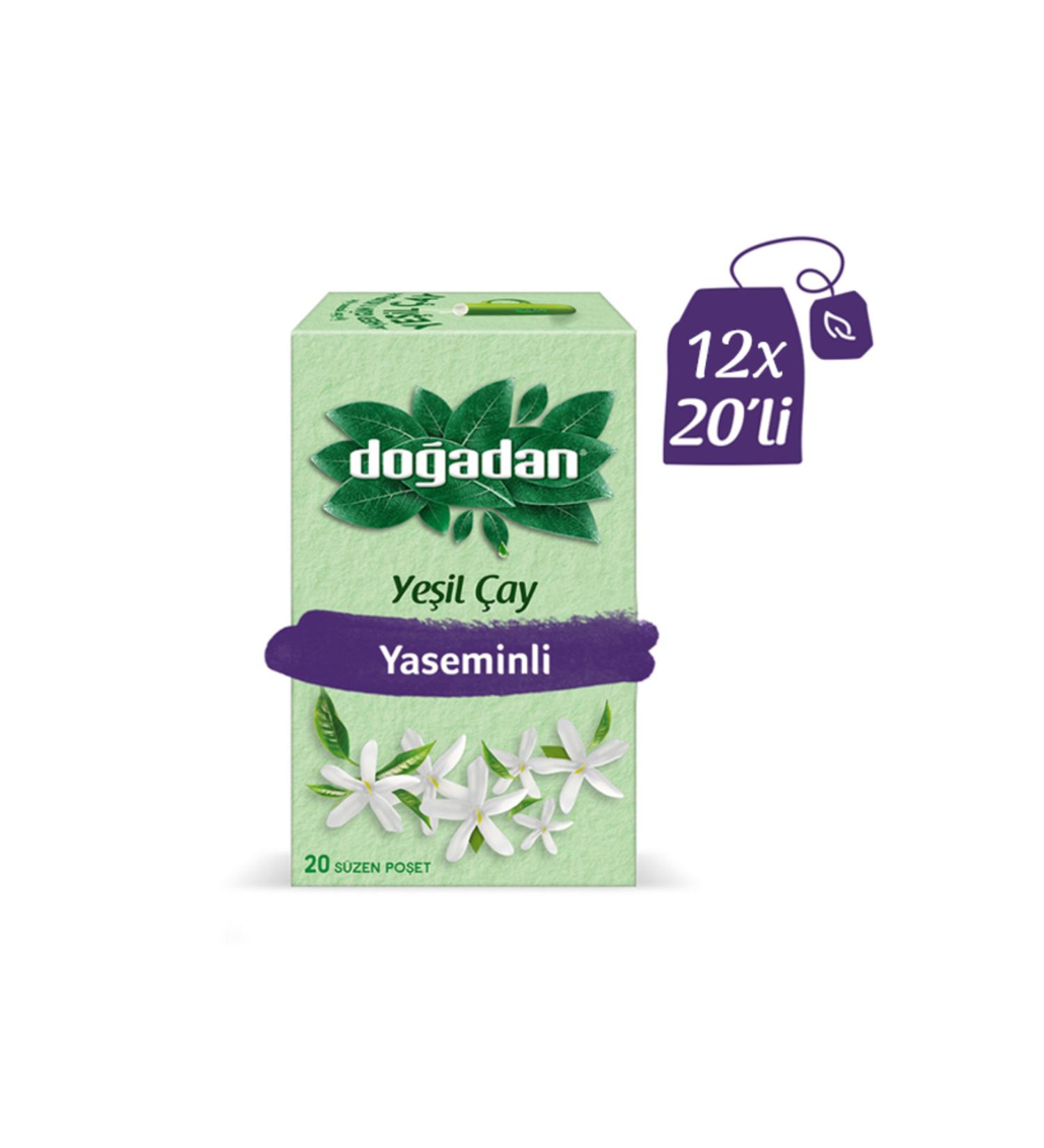 Do adan Jasmine Green Tea 20 x 12 packs (1 box)
