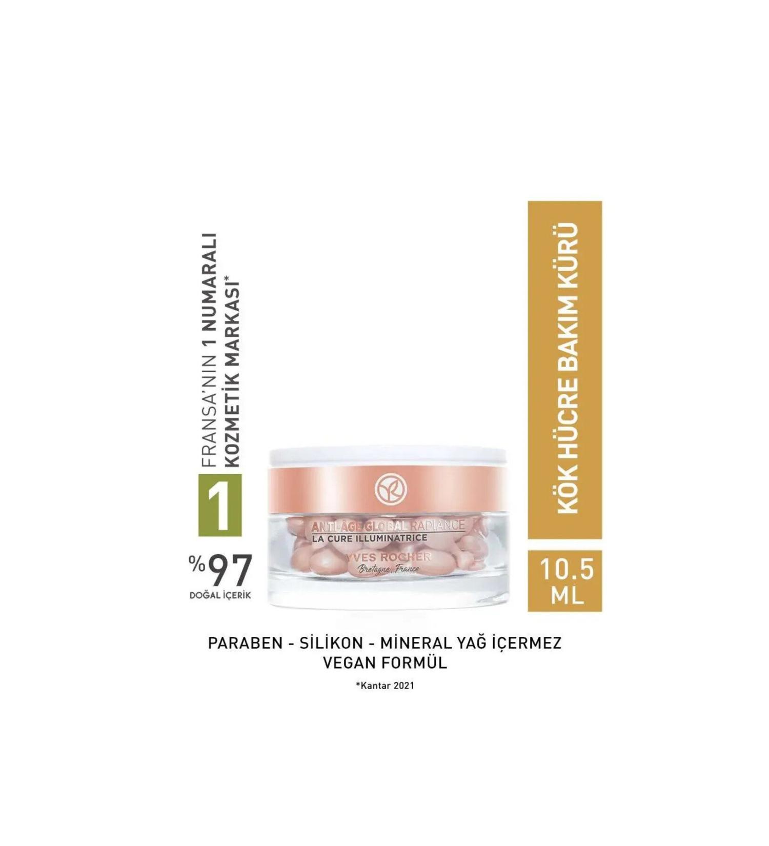 Yves Rocher Anti-Spot Cure - Regenerating Anti-Aging Herbal Stem Cell Care / Anti-Age Global - 10.5ml - Buy Online on GoSupps.com