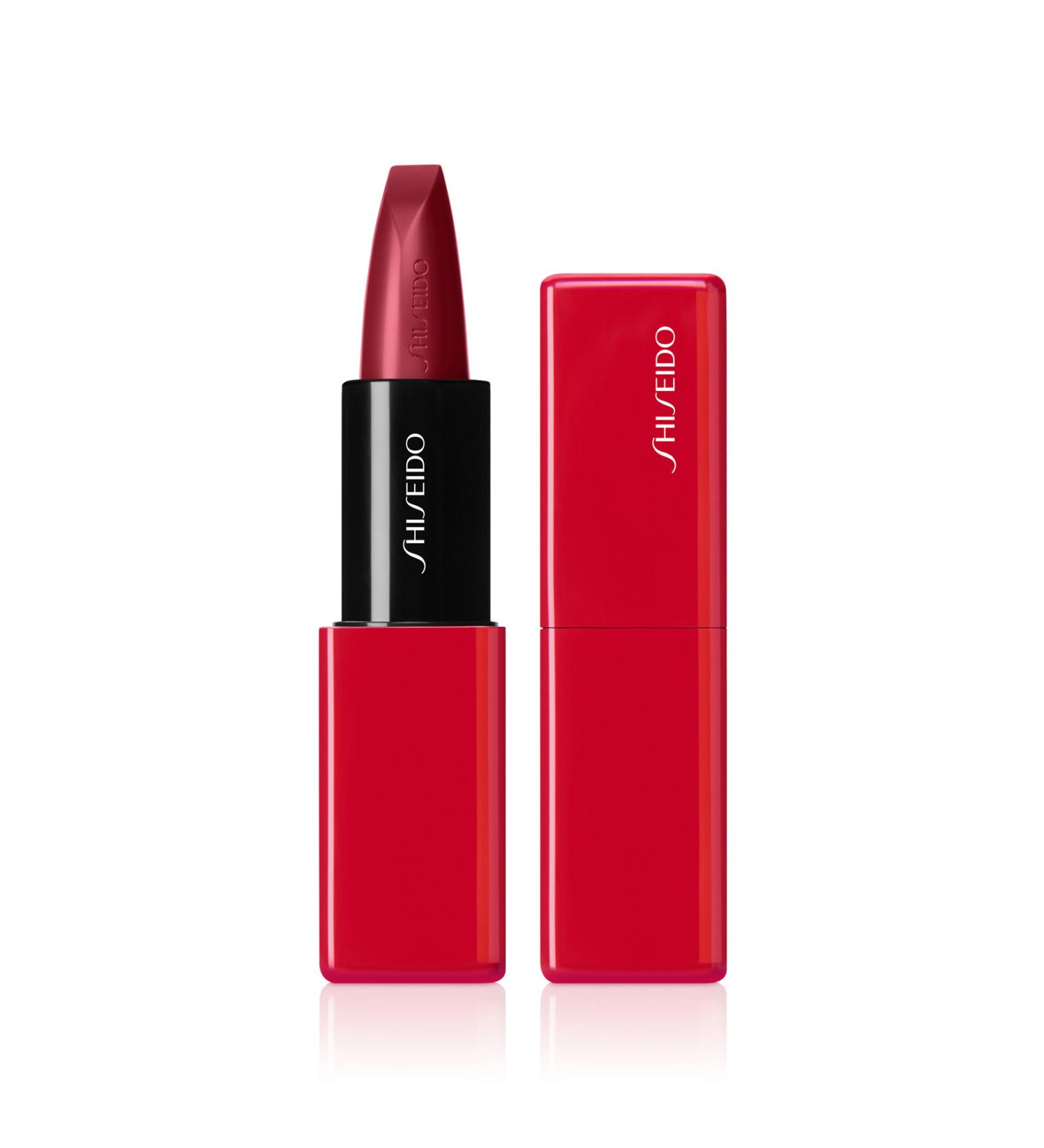 Shiseido technosatin gel lipstick 411 scarlet cluster
