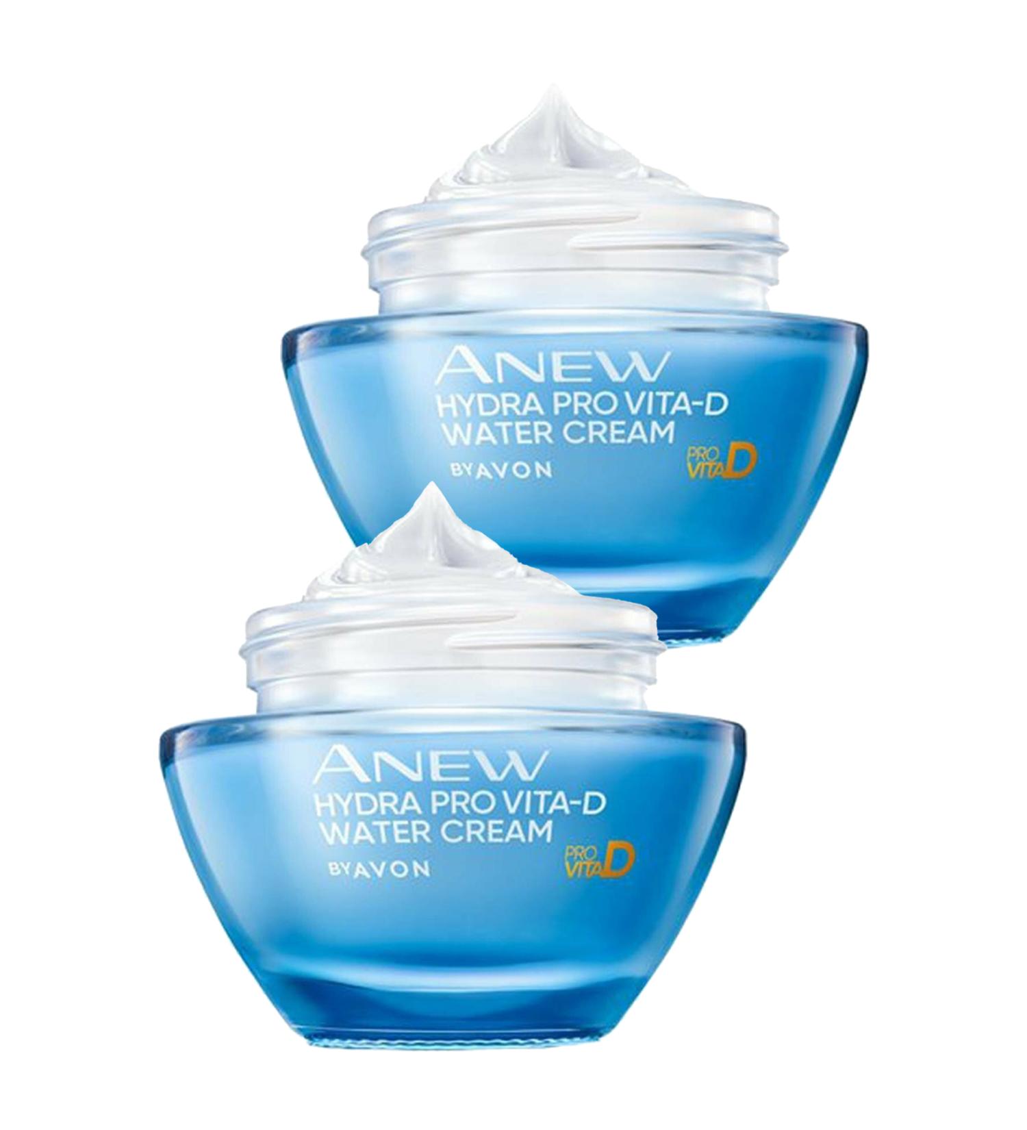 Avon Anew Hydra Pro Vita D Water Based Face Cream 50 Ml. Set of Two