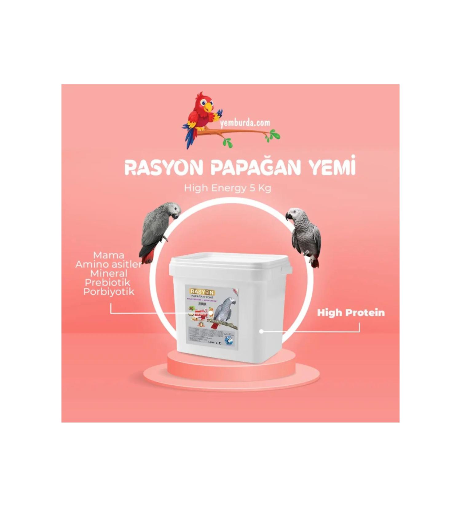 Delta Ration Ration High Protein And Energy Parrot Food - 5 Kg - Buy Online on GoSupps.com