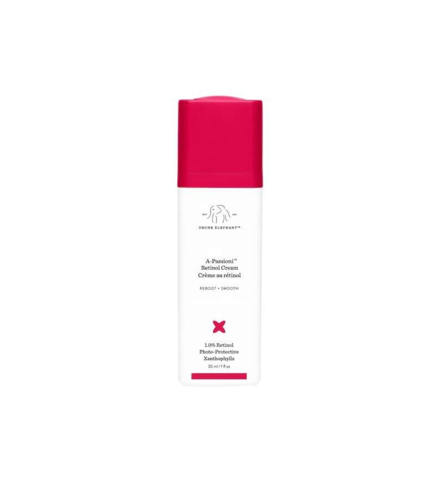 Drunk Elephant Retinol Cream is a cream for fine lines deep wrinkles and sun damage prevention.