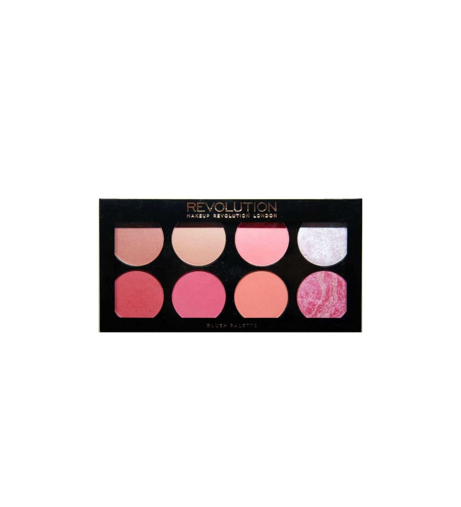 Revolution Ultra Sugar Spice Blush Palette Intense Pigment PR
