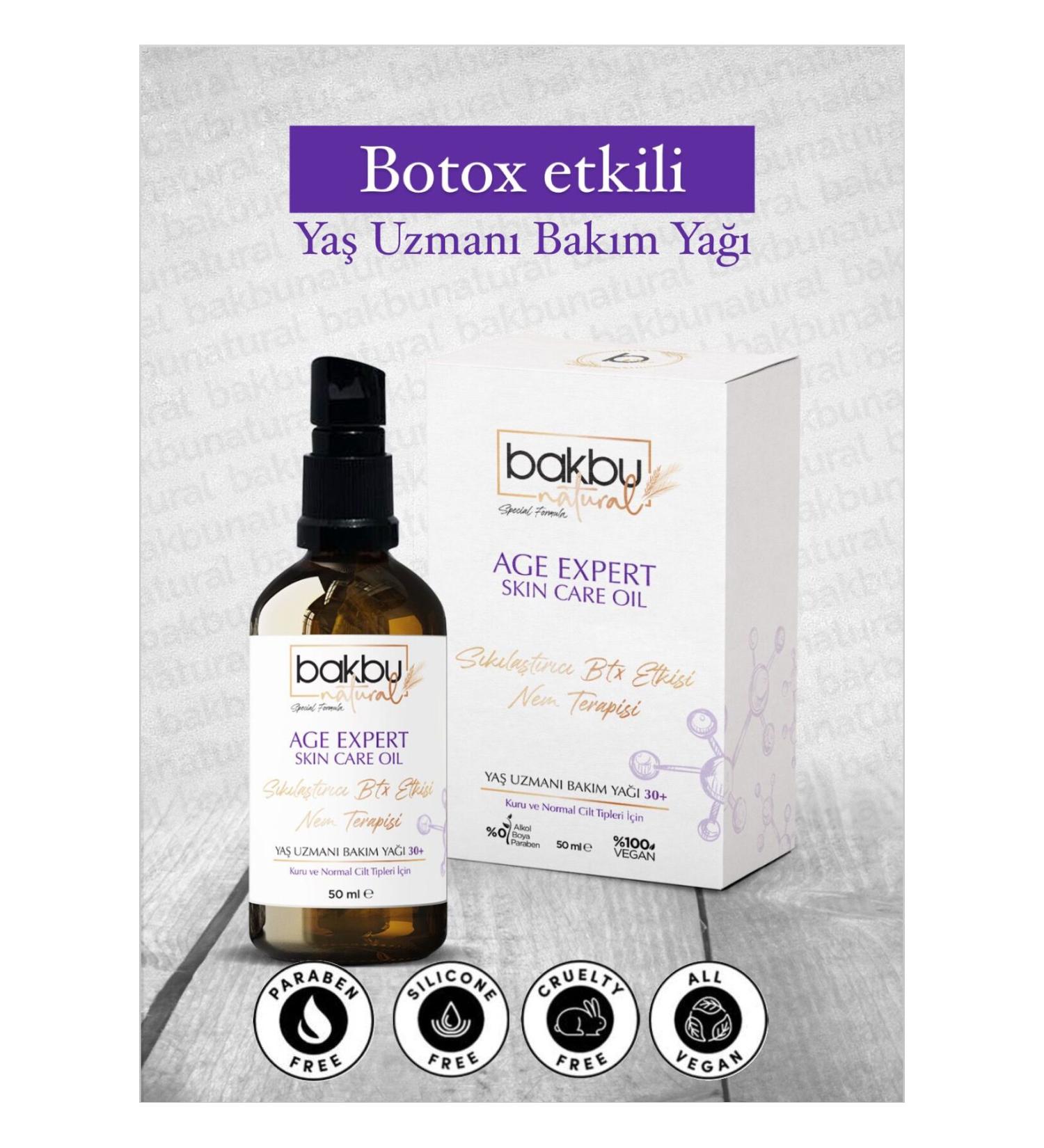 bakbunatural Age Expert Anti Aging Effective Firming Skin Care Oil - Buy Online on GoSupps.com