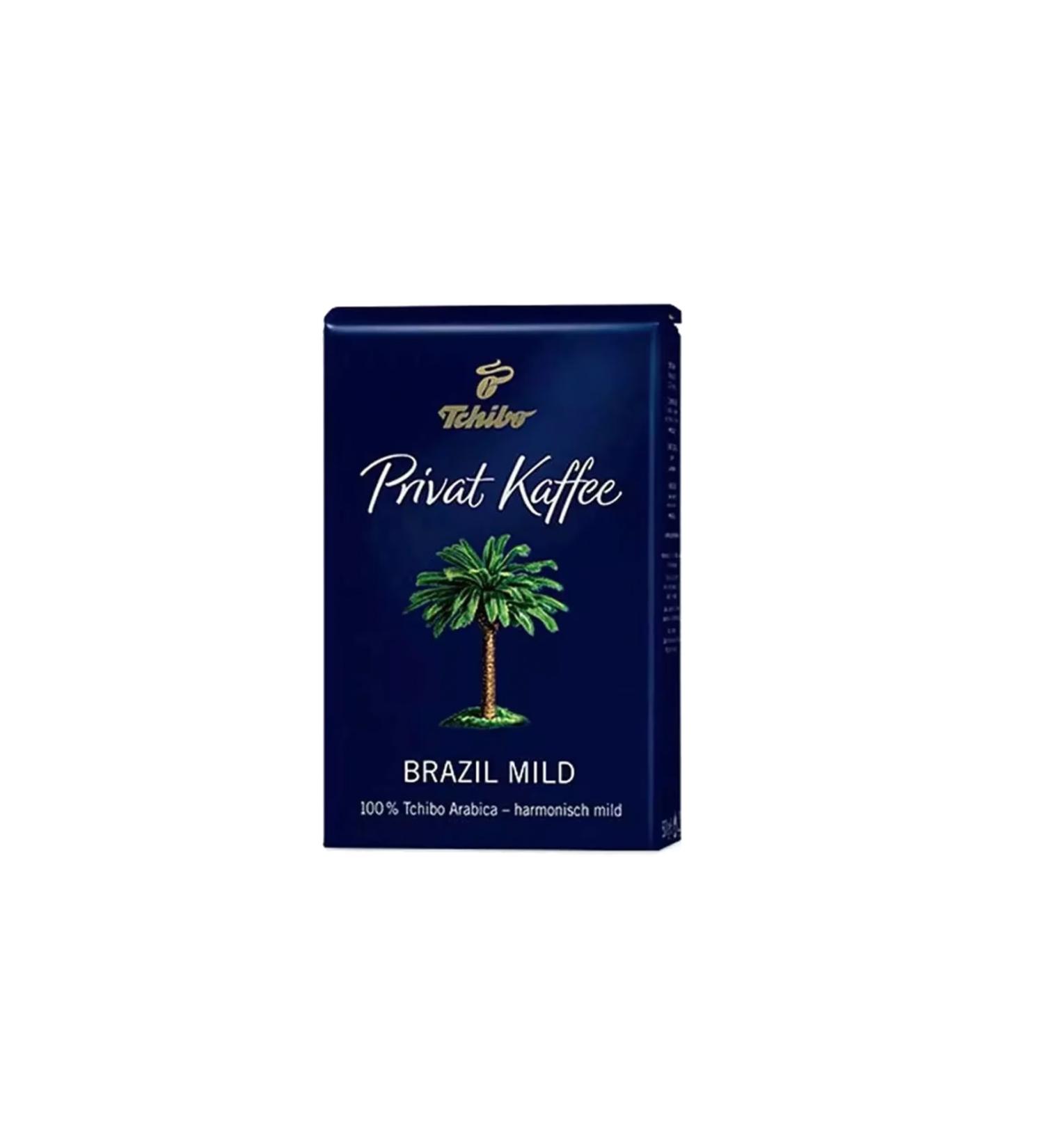 Espresso Tchibo Privat Kaffee Brazil Mild Bean Coffee 500 gr Package