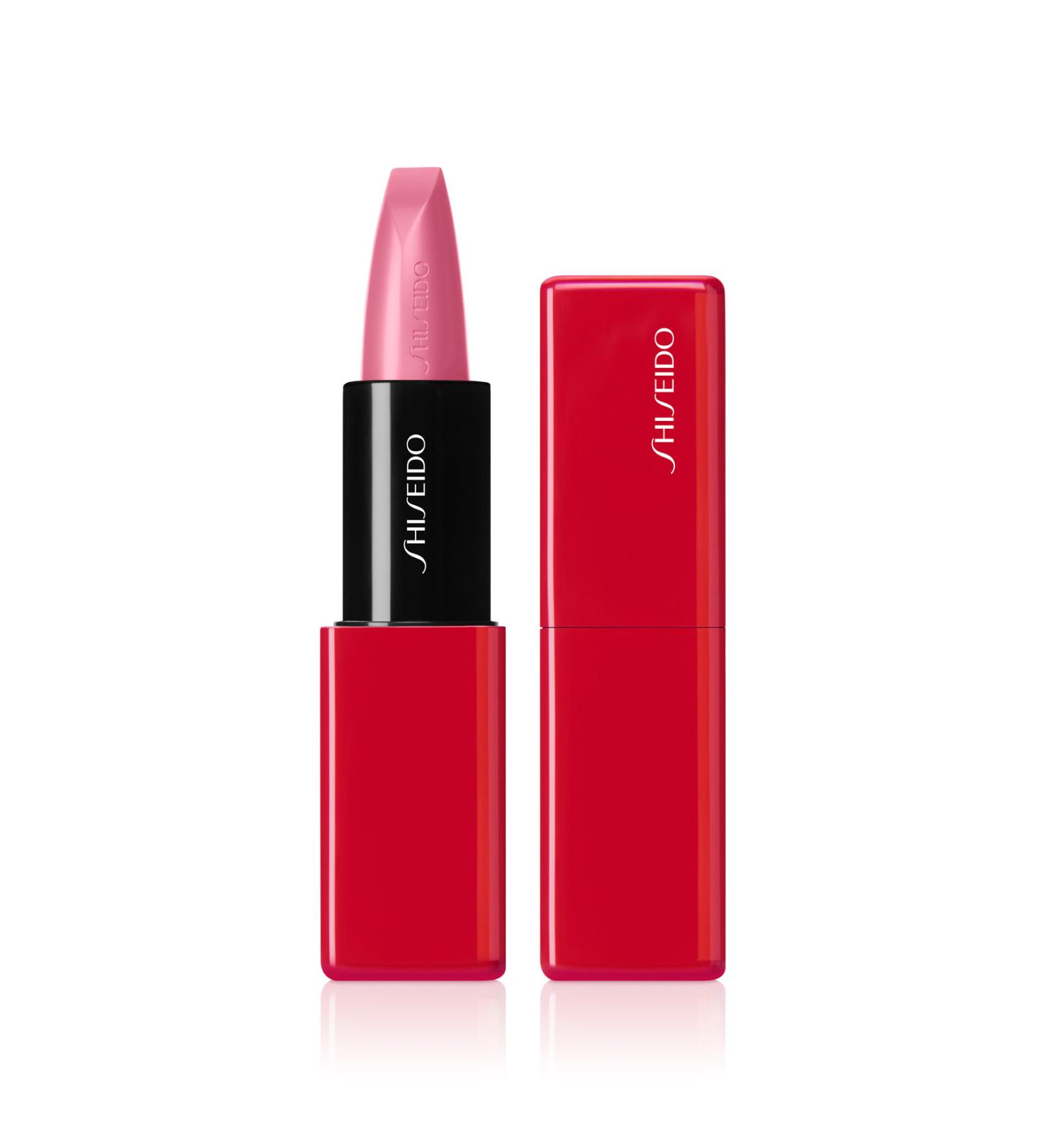 Shiseido technosatin gel lipstick 407 pulsar pink