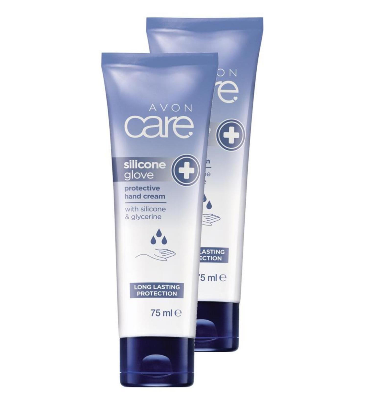 Avon Care Silicone and Glycerin Essence Hand Cream 75 Ml. Duo Set