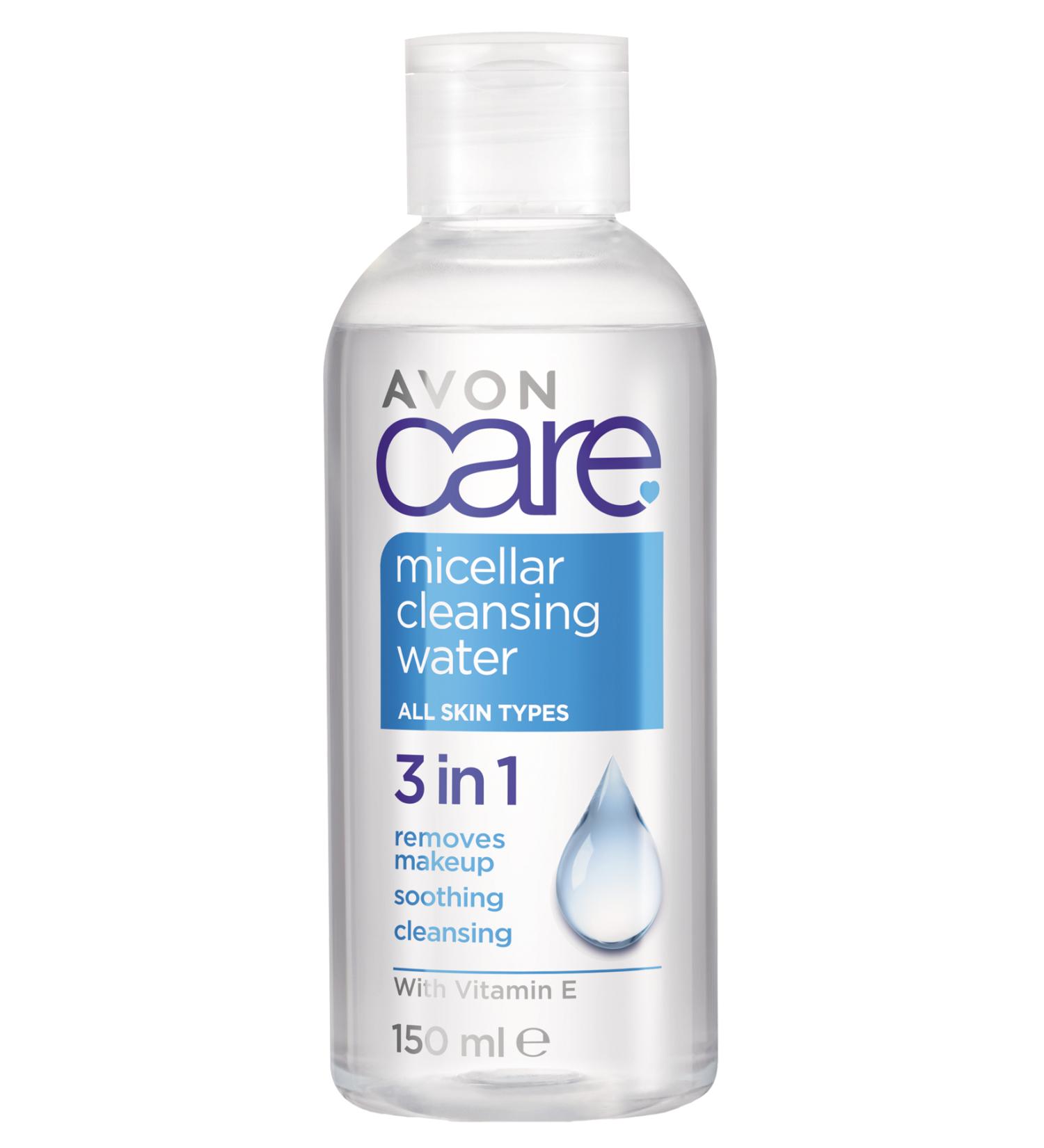 Avon Care Micellar Water 3 in 1 Vitamin E Micellar Skin Cleansing Water 150 Ml.