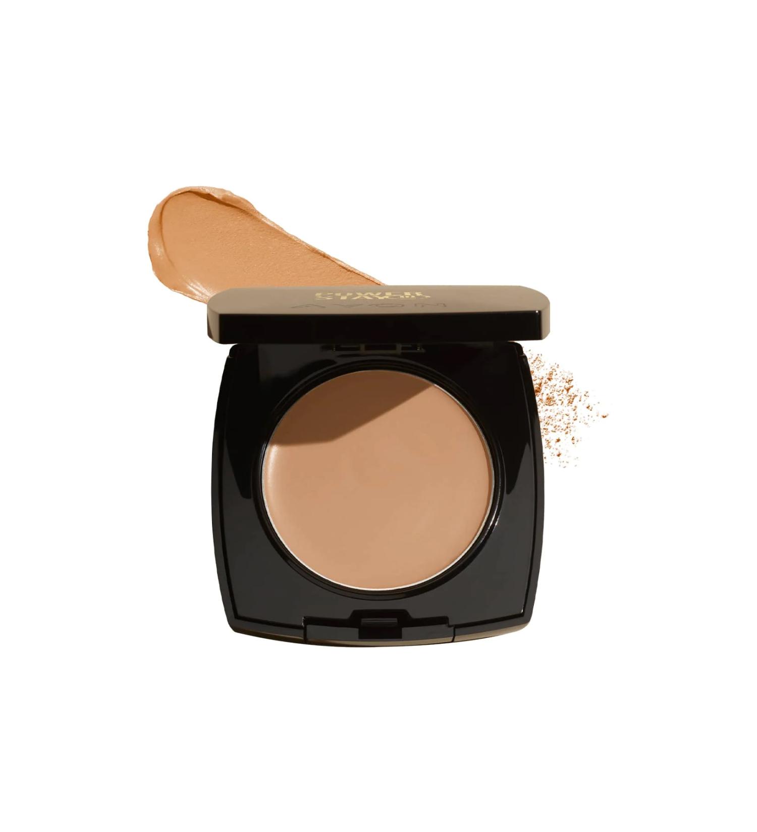 Avon Power Stay Creamy Powder Foundation Light Beige - Buy Online on GoSupps.com