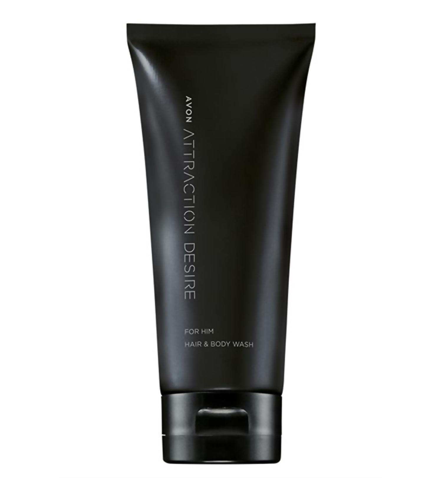Avon Attraction Desire Men's Hair and Body Shampoo 200 Ml.