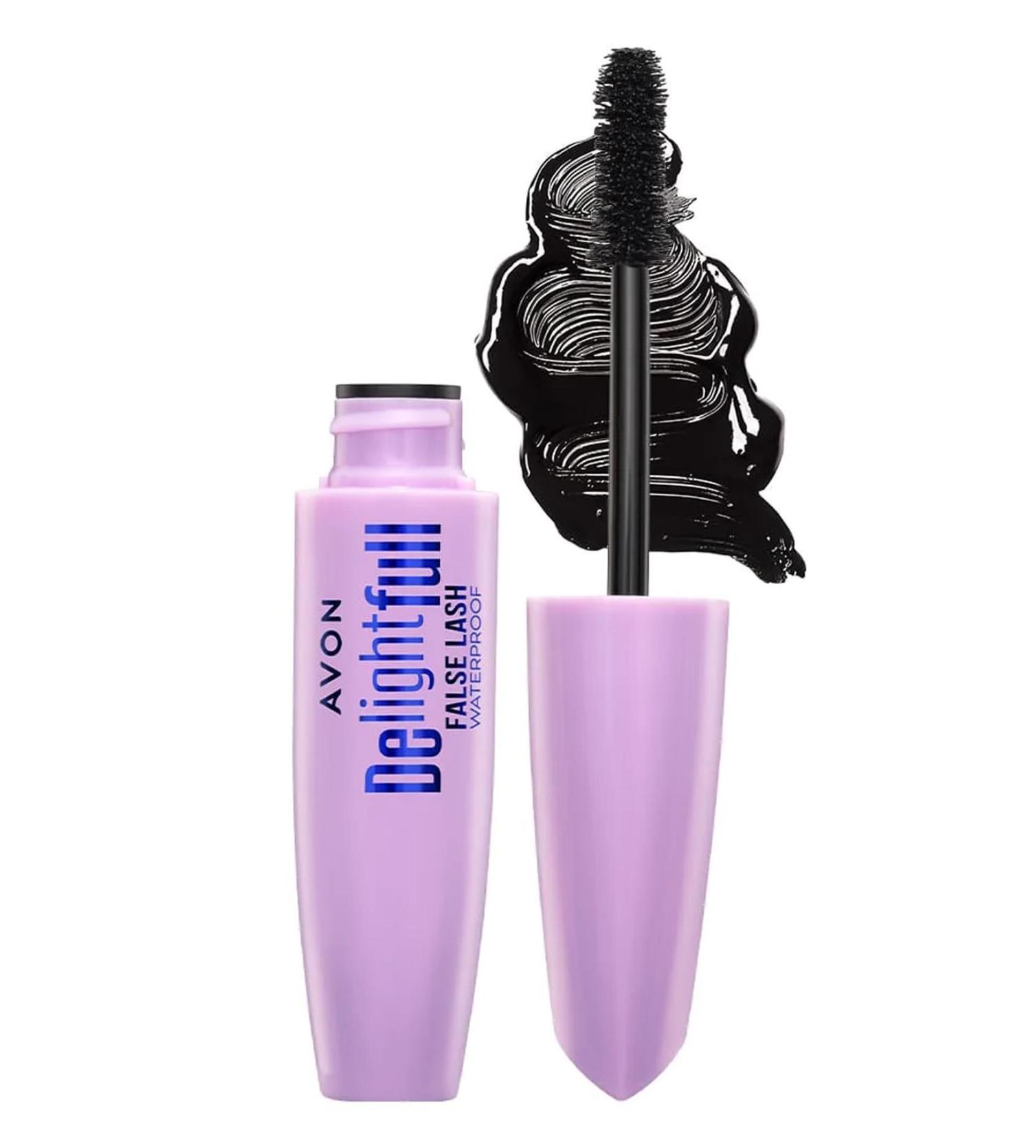 Avon Delightful False Lash Waterproof Mascara 10 Ml. Blackest Black - Buy Online on GoSupps.com