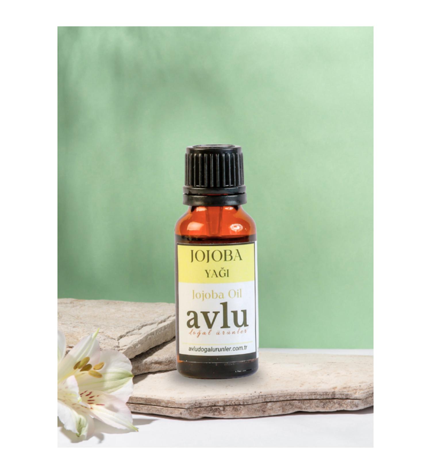 Avlu Natural Products Jojoba Oil 20ml (COLD PRESS)