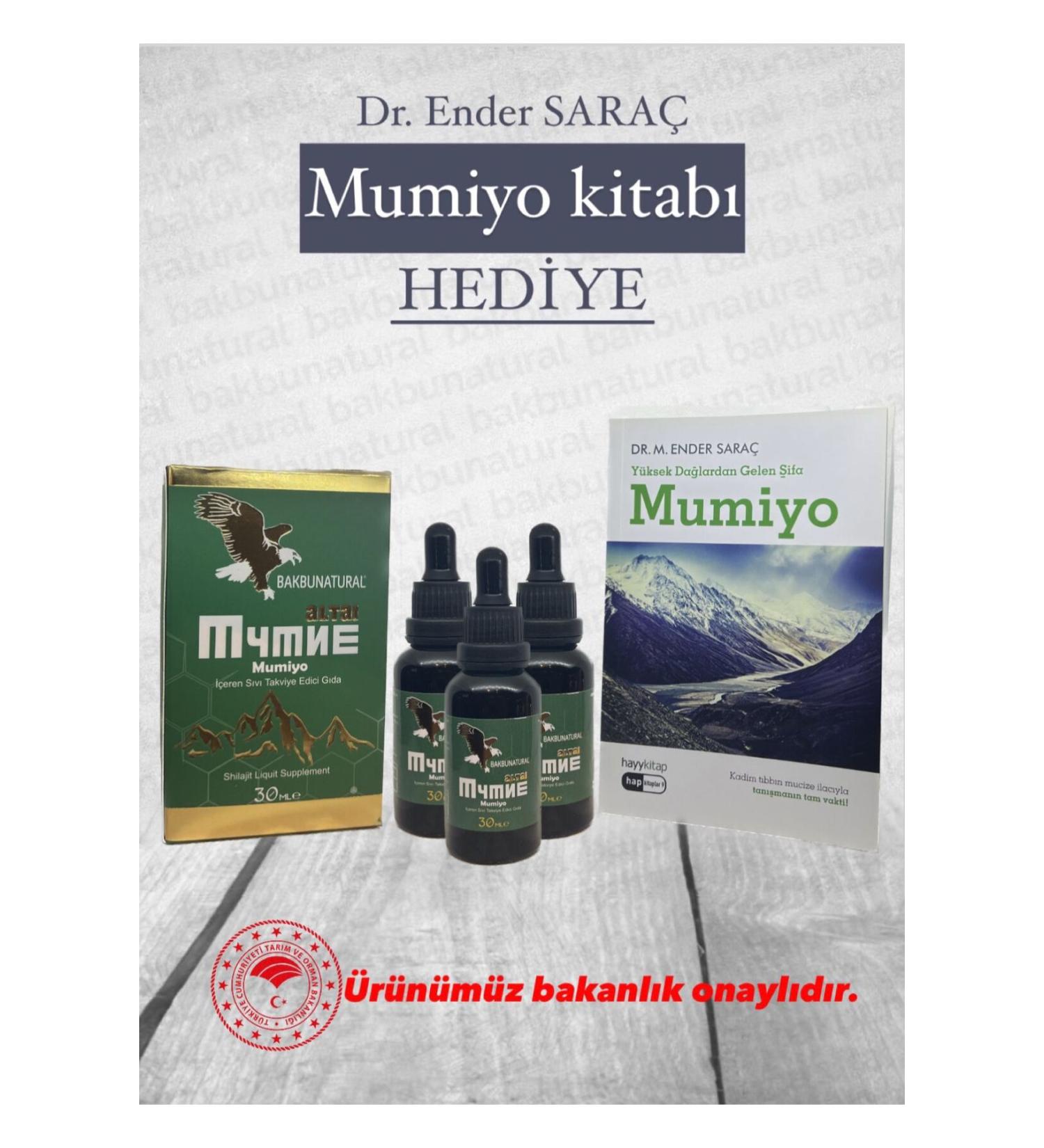 bakbunatural Mumiyo Supplementary Food Containing Mumia Mumia Extract 30 Ml Mumiyoextract shilajit 30 Ml 3-pack - Buy Online on GoSupps.com