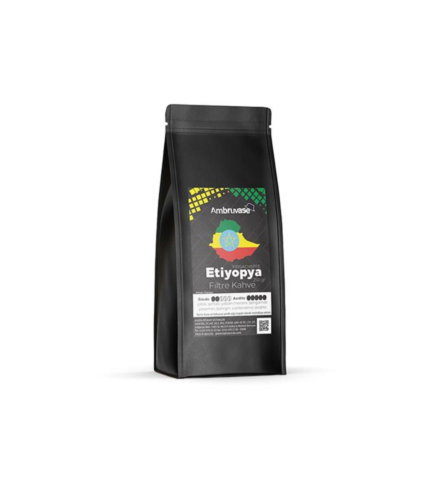 Ambruvase Ambruvase Ethiopia Yirgacheffe Filter Coffee 250 Gr