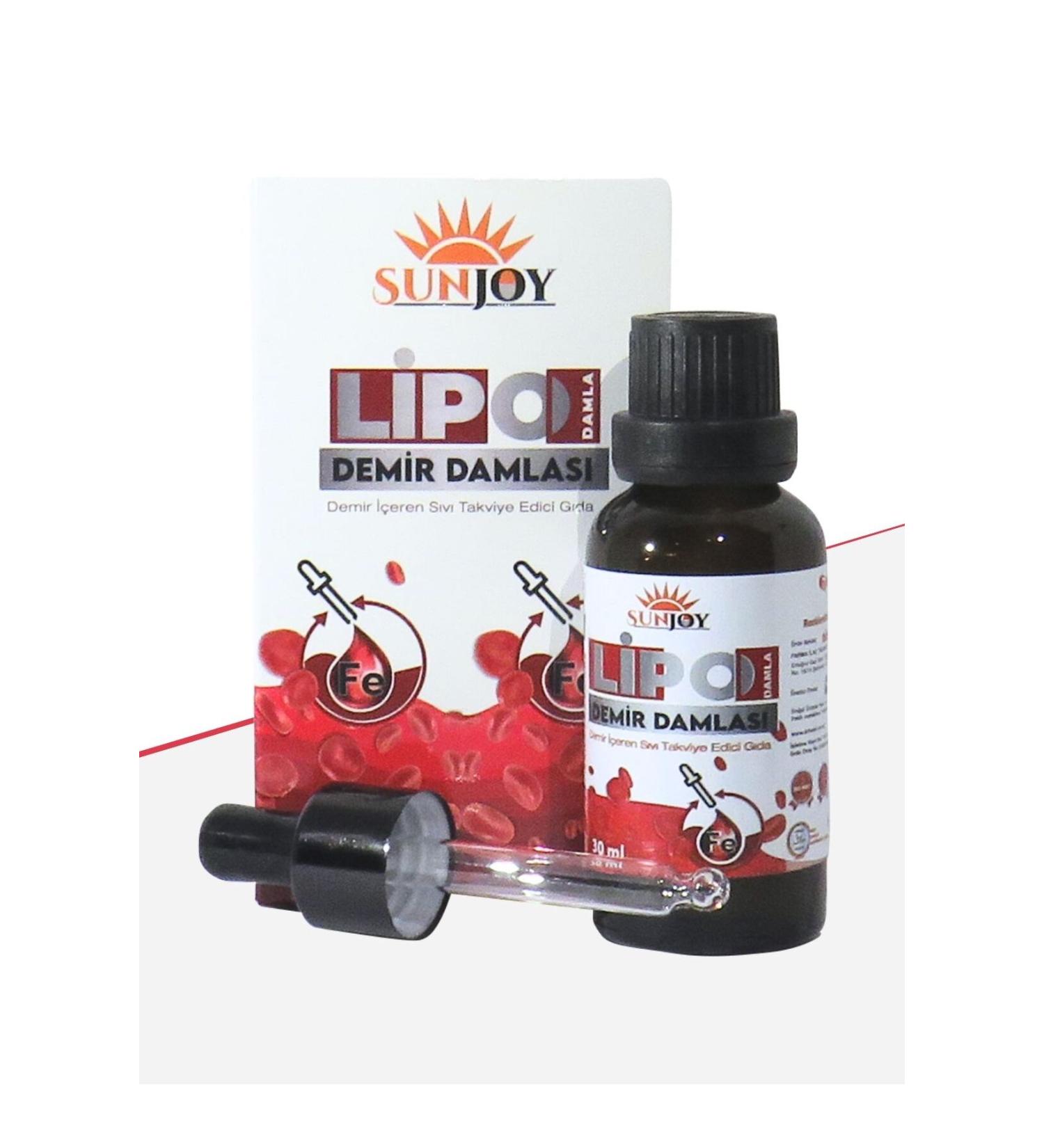 SUNJOY LIPO IRON VITAMIN SUPPLEMENT