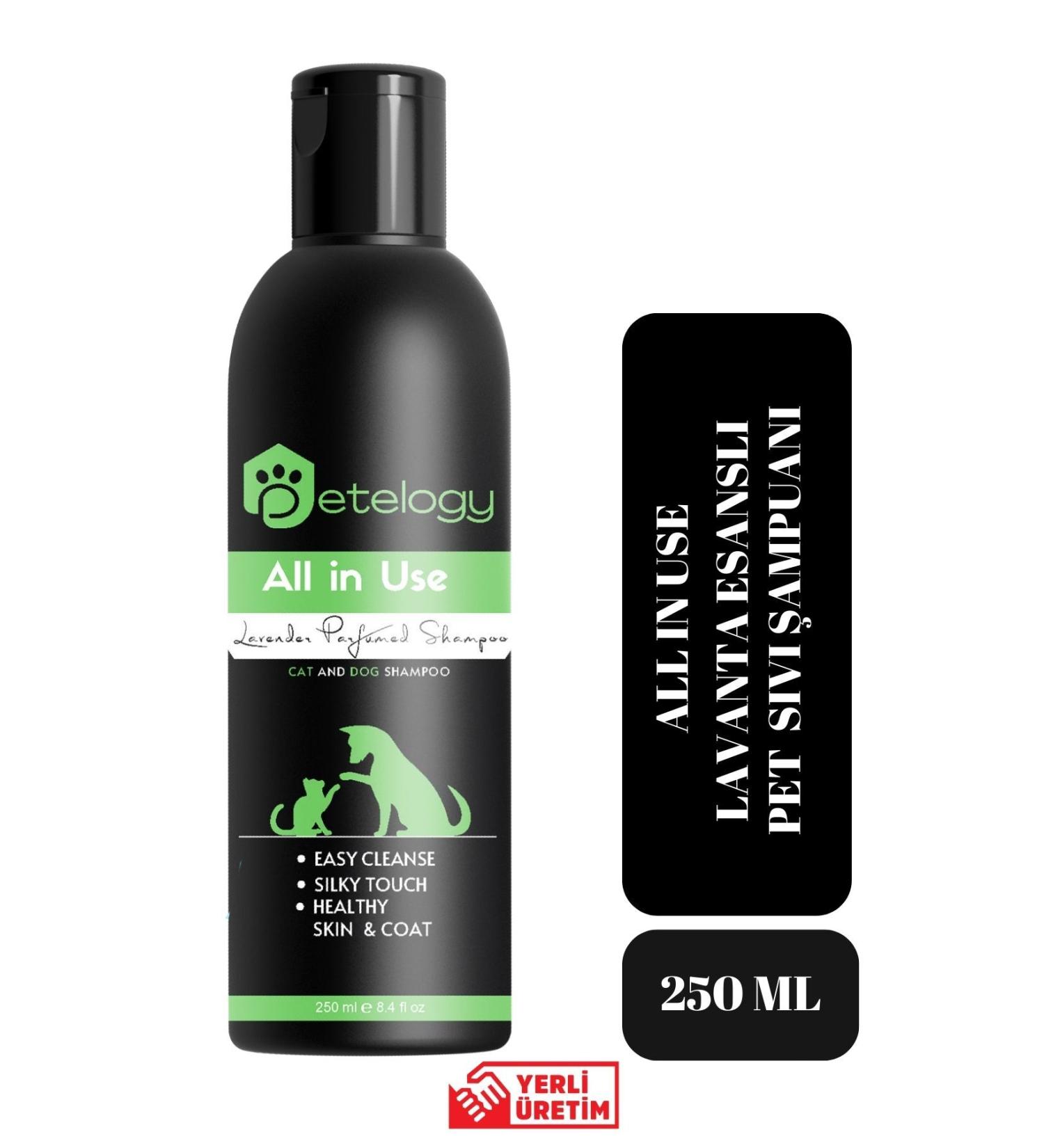 Petelogy All In Use Lavender Perfumed Pet Shampoo 250 ml