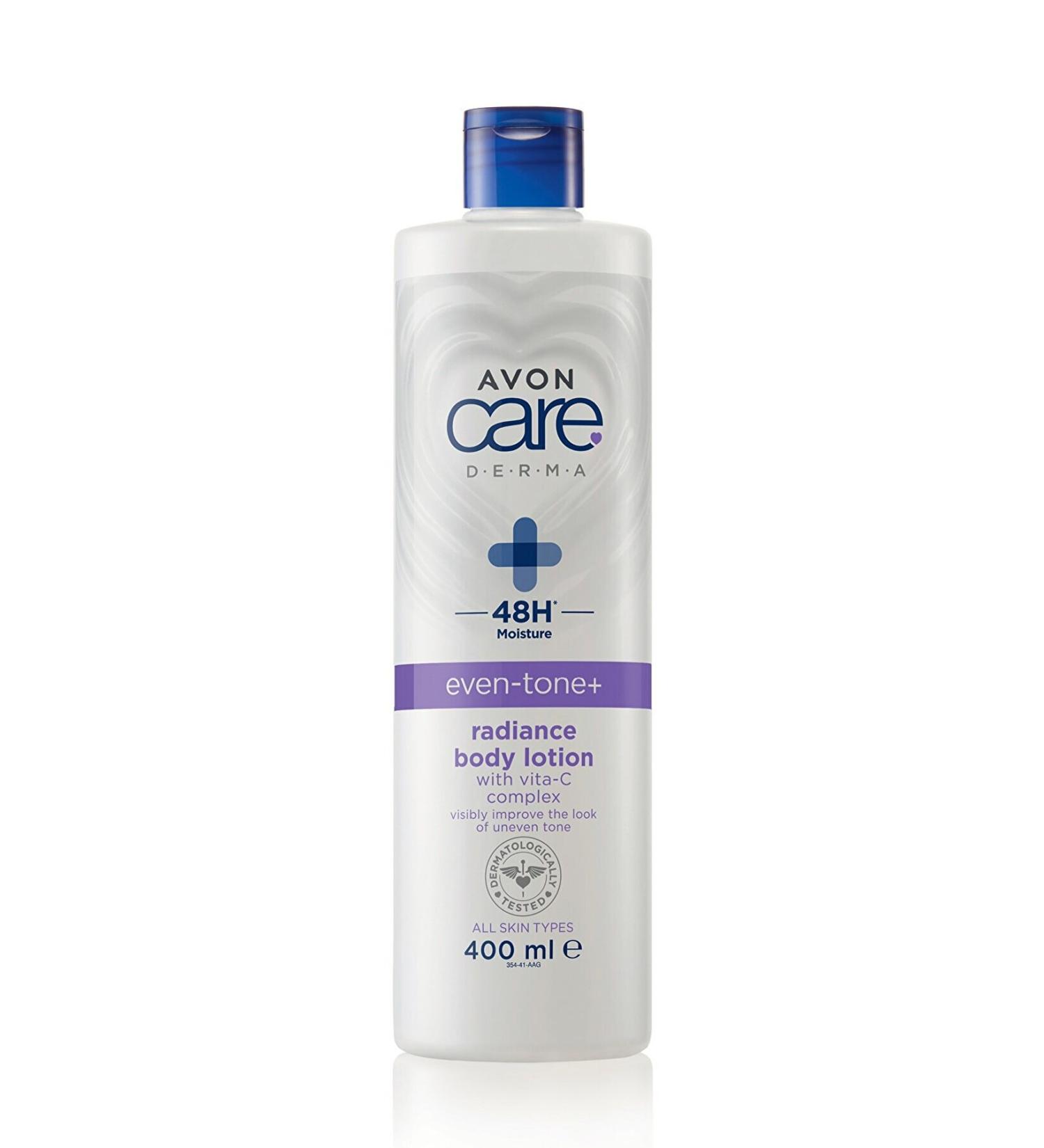 Avon Care Derma Even Tone Radiance Vita-c Complex Body Lotion 400 Ml.
