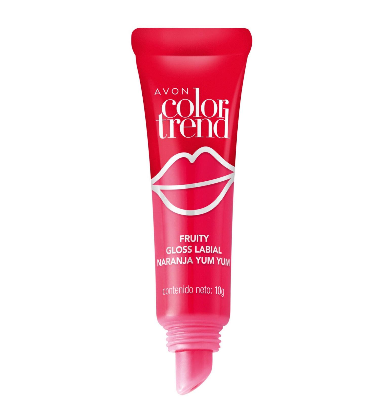 Avon Color Trend Fruity Lip Gloss 10 Gr. Peach Drizzle