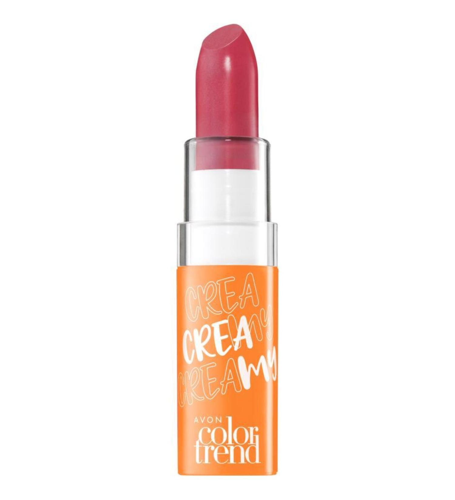 Avon Color Trend Creamy Lipstick Carmine