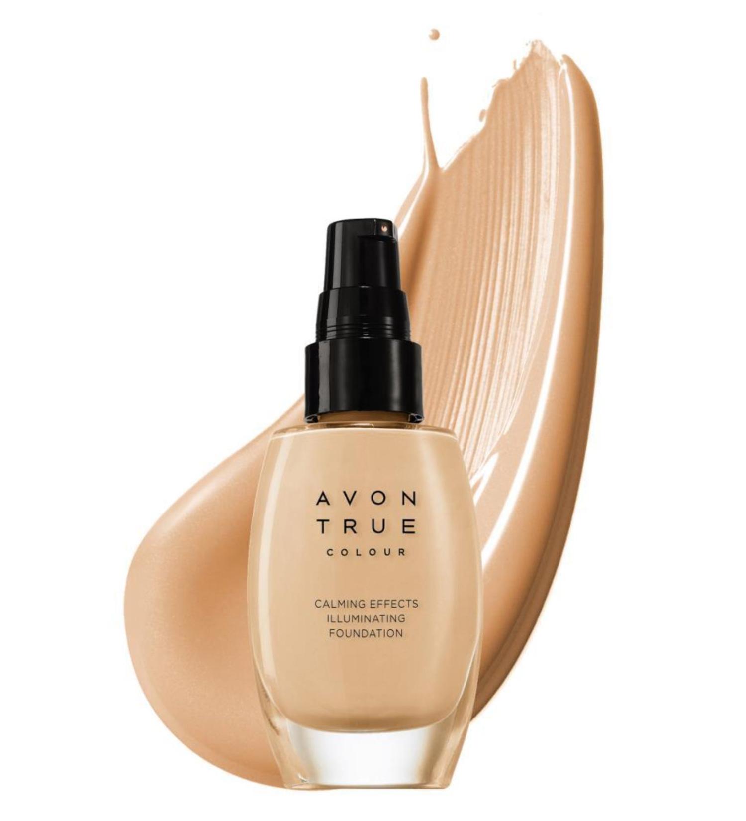 Avon Calming Effects Relaxing and Luminous Foundation 30 Ml. Nude
