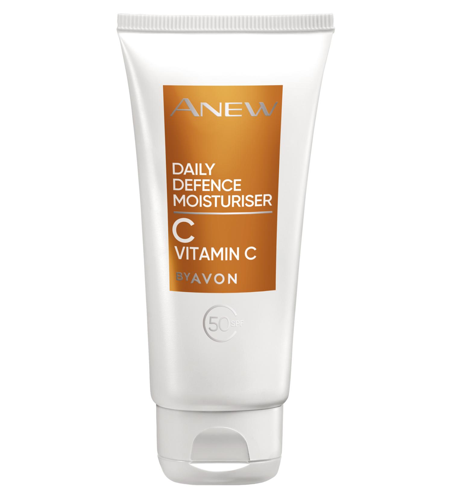 Avon Anew Daily Defense Moisturiser Spf 50 Protection Moisturizing Lotion 50 Ml.
