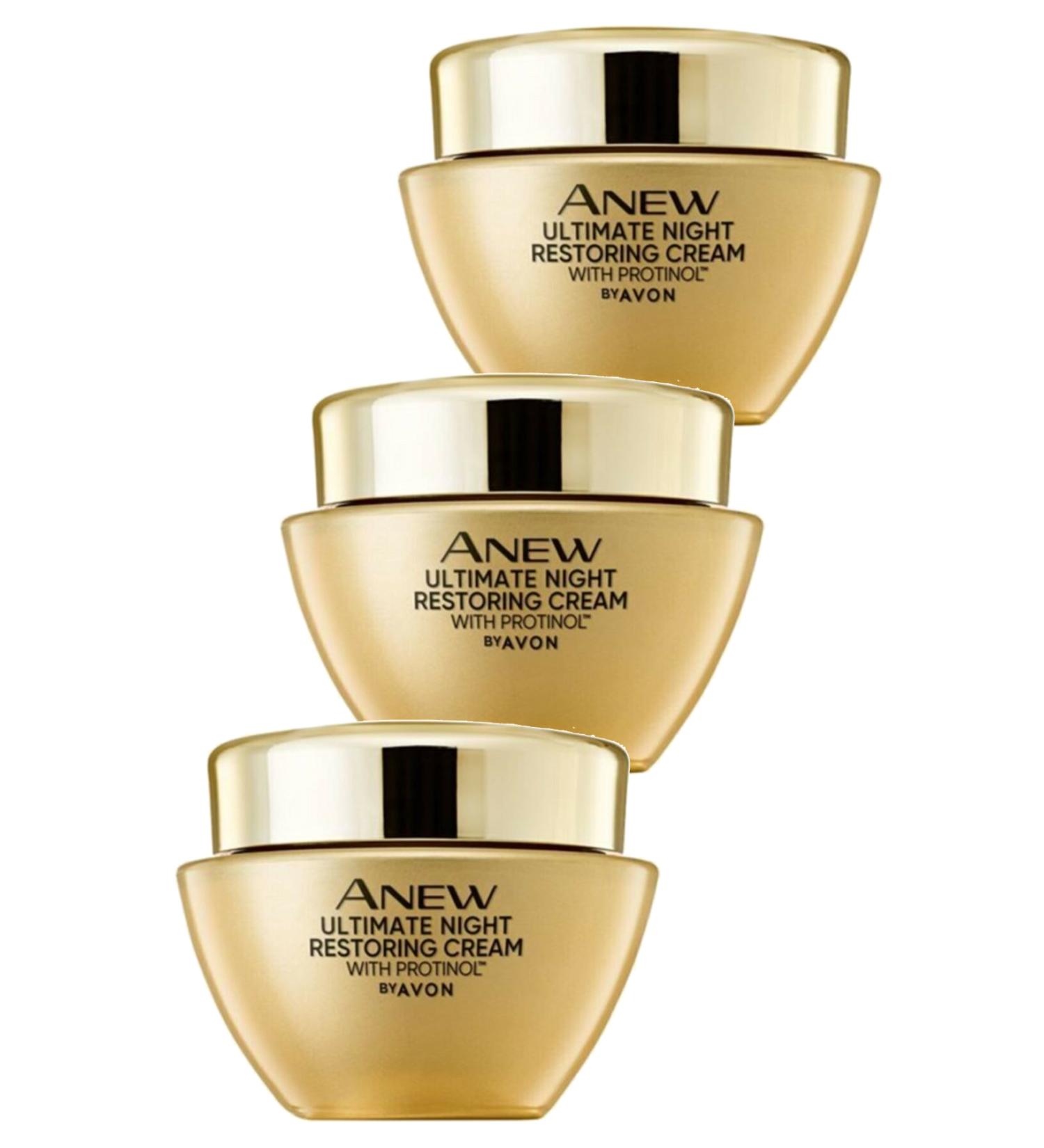 Avon Anew Ultimate Night Face Cream 50 Ml. Triple Set
