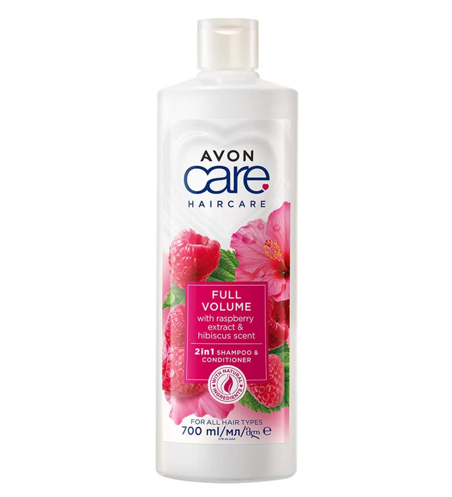Avon Care Raspberry and Hibiscus Scented Shampoo and Conditioner 700 Ml. - Buy Online on GoSupps.com