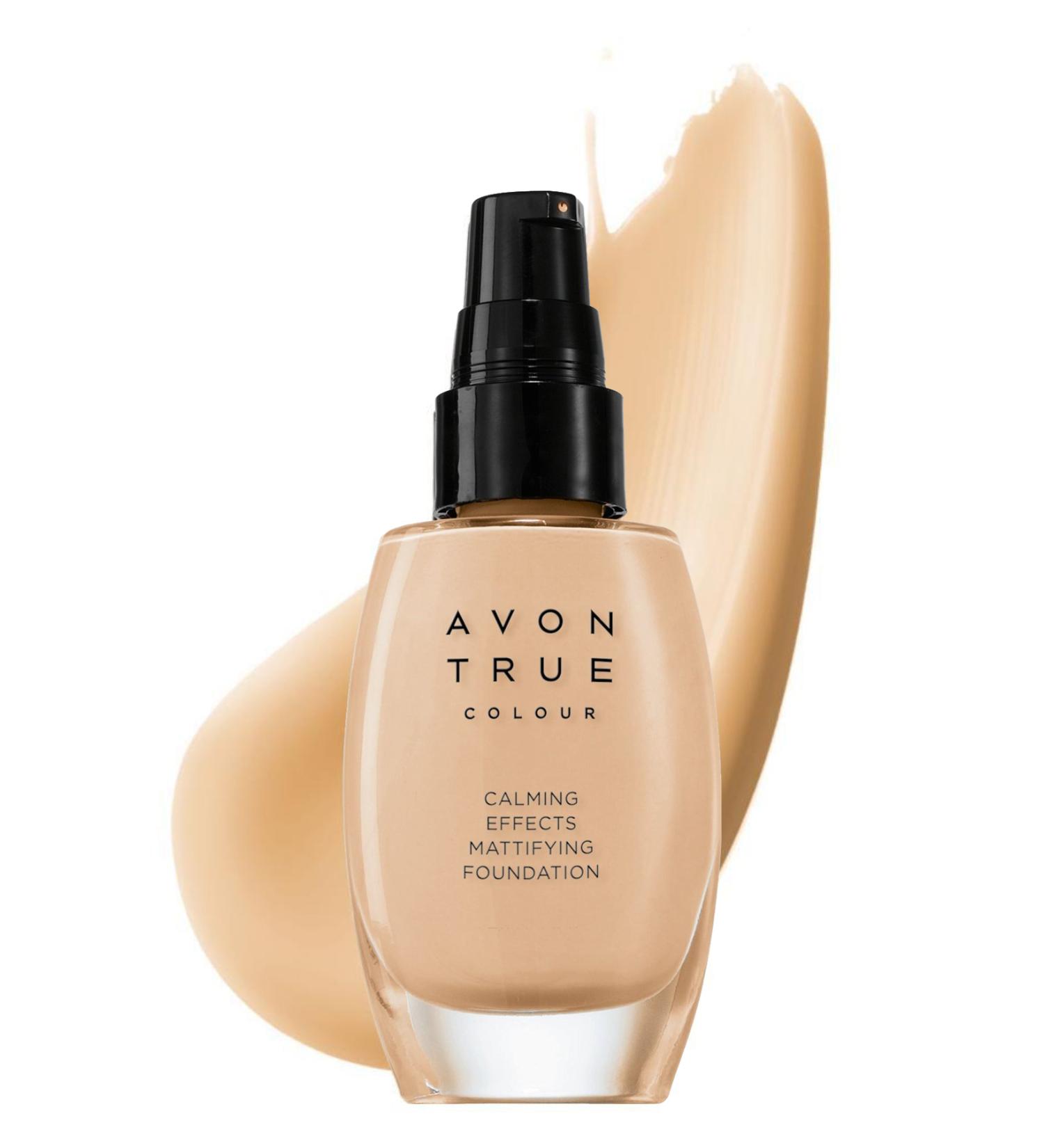 Avon Calming Effects Matte Appearance Foundation 30 Ml. Nude
